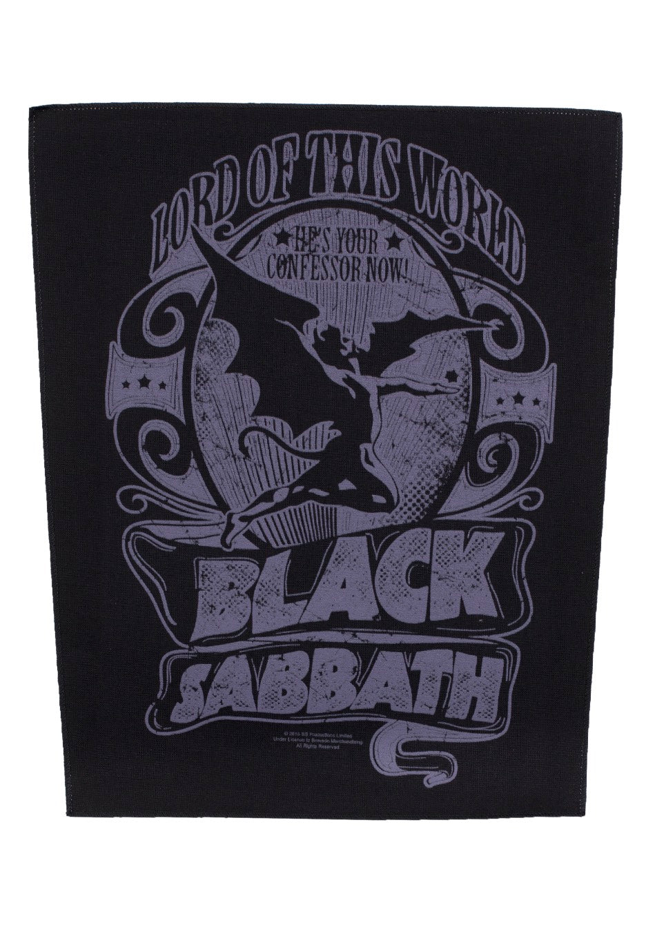 Black Sabbath - Lord Of This World - Backpatch | Neutral-Image