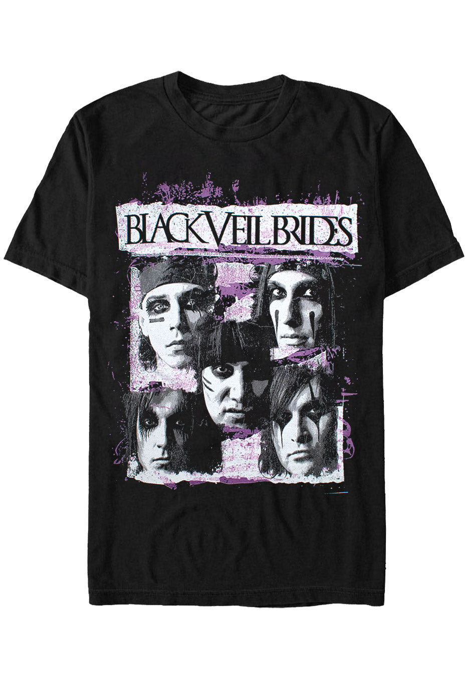 Black Veil Brides - Grunge Faces - T-Shirt