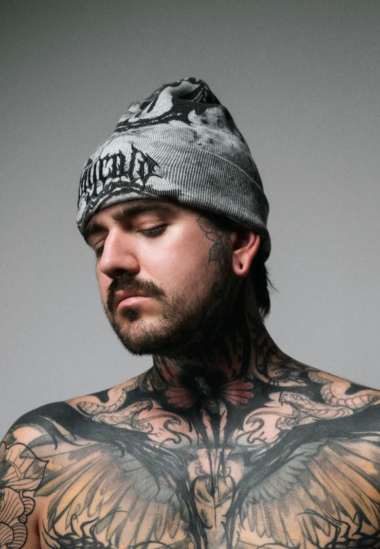 Stay Cold Apparel Blaze Knit Grey Beanie