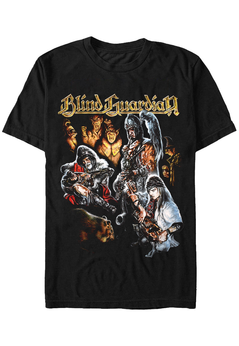 Blind Guardian - Tales Somewhere Collage - T-Shirt | Neutral-Image