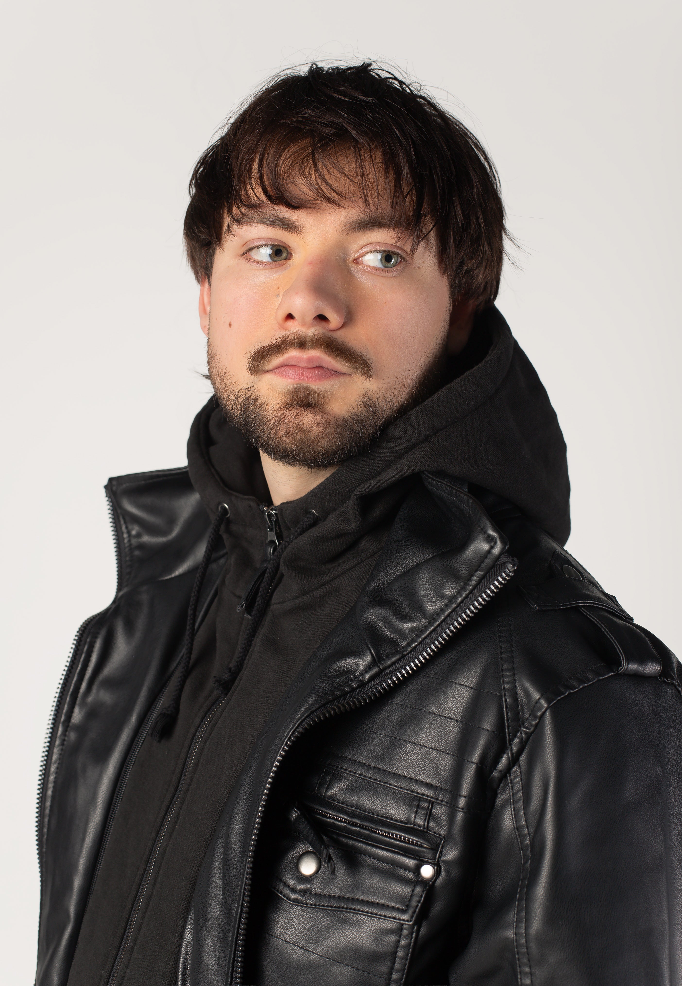 Brandit - Black Rock - Leather Jacket | Men-Image