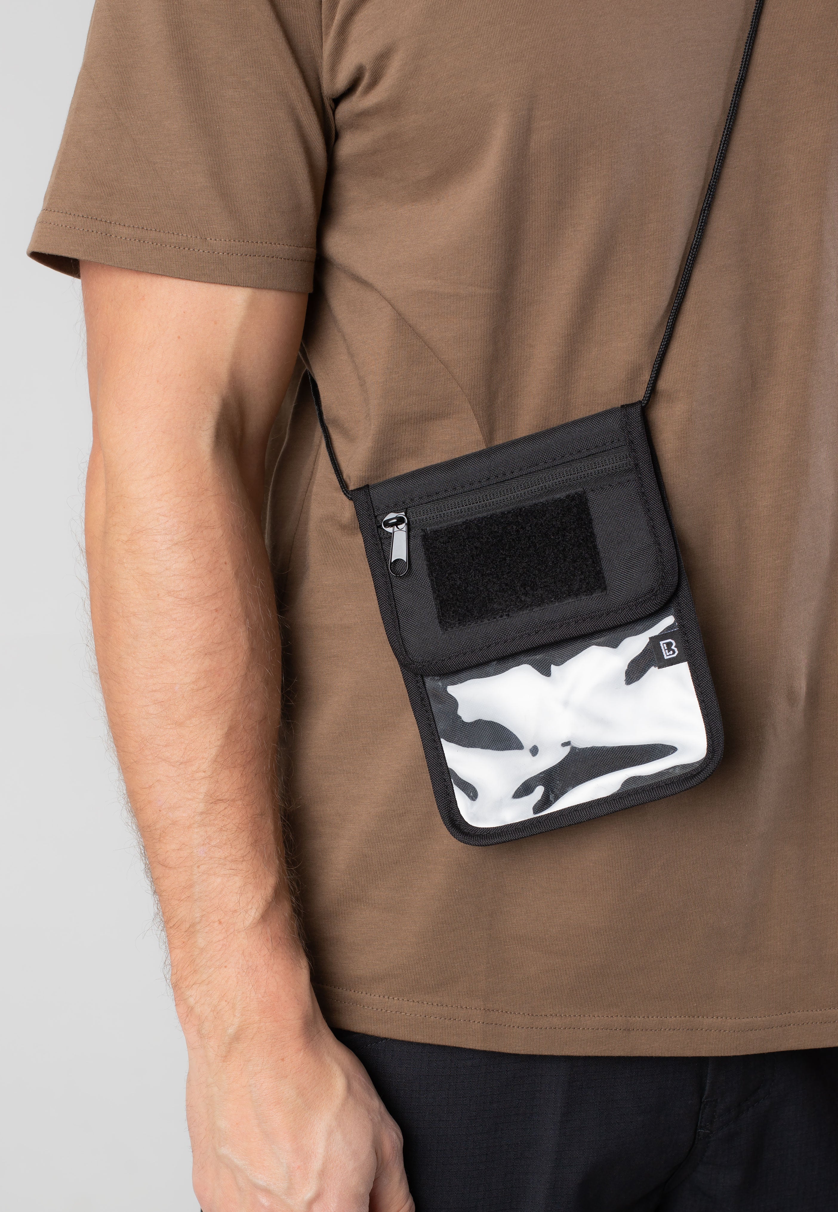 Brandit - Chest Pocket Black - Neck Pouch | Neutral-Image