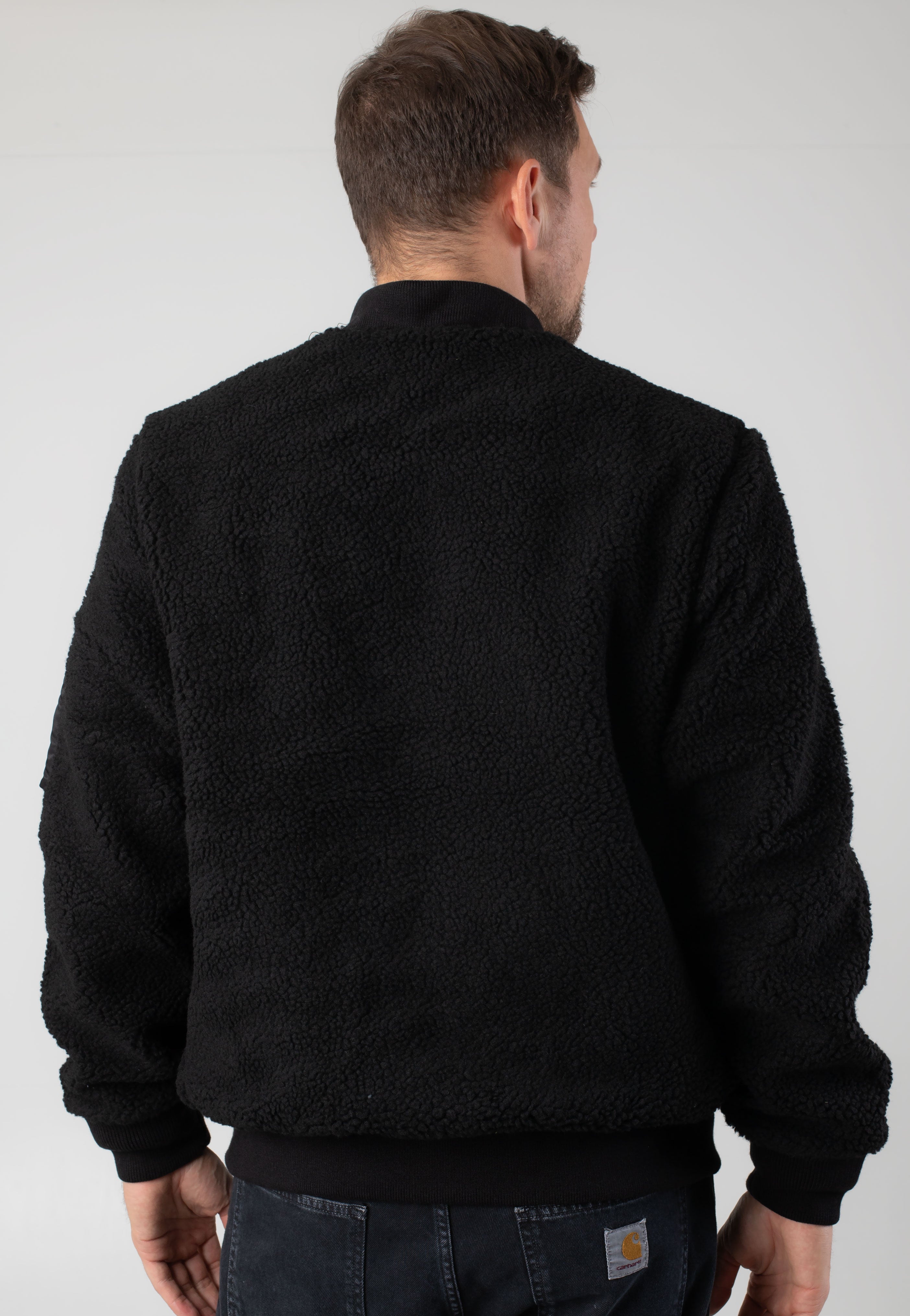Brandit - MA1 Sherpa Black - Jacket | Men-Image