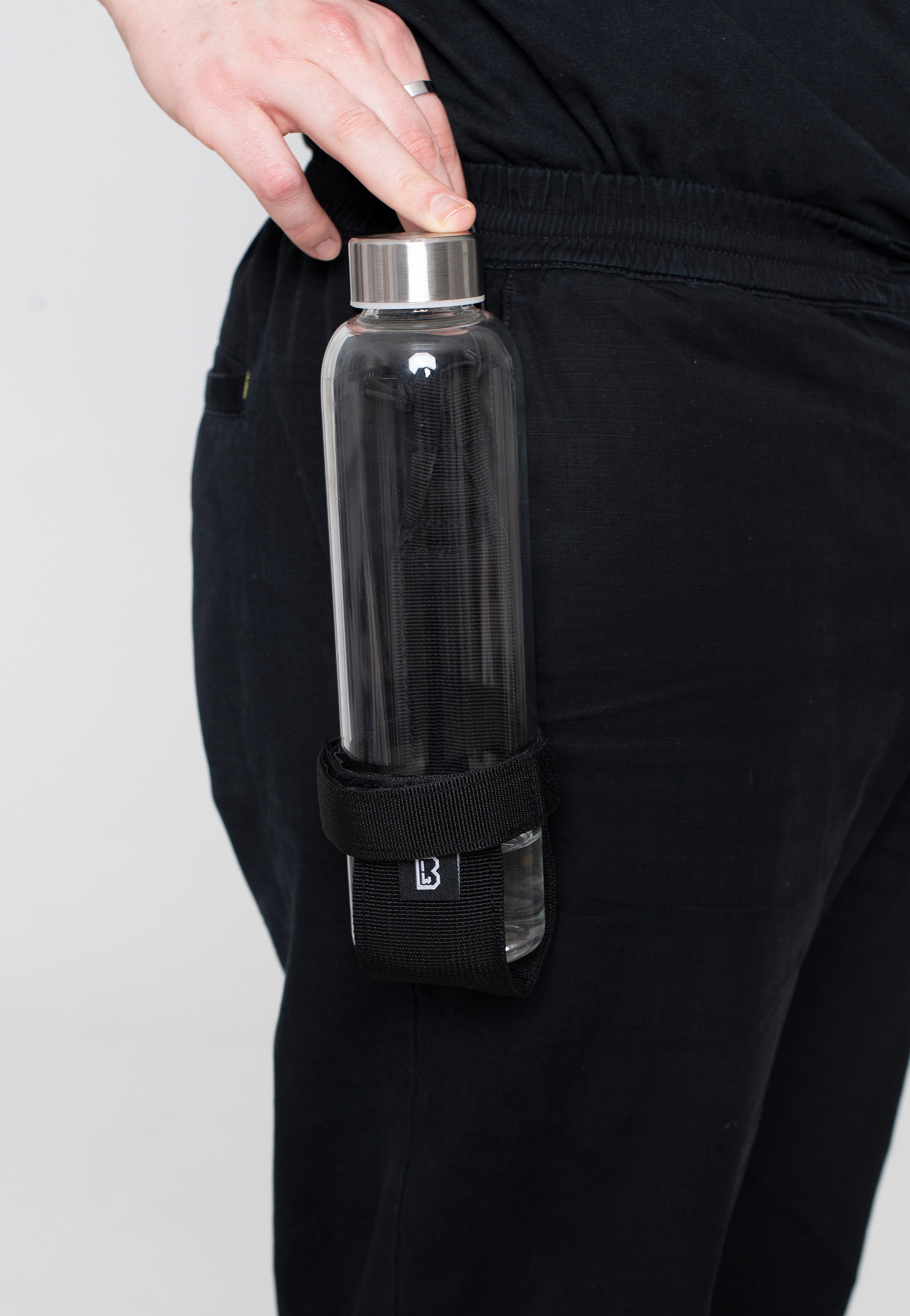 Brandit - Molle Flex Medium Black - Bottle Holder