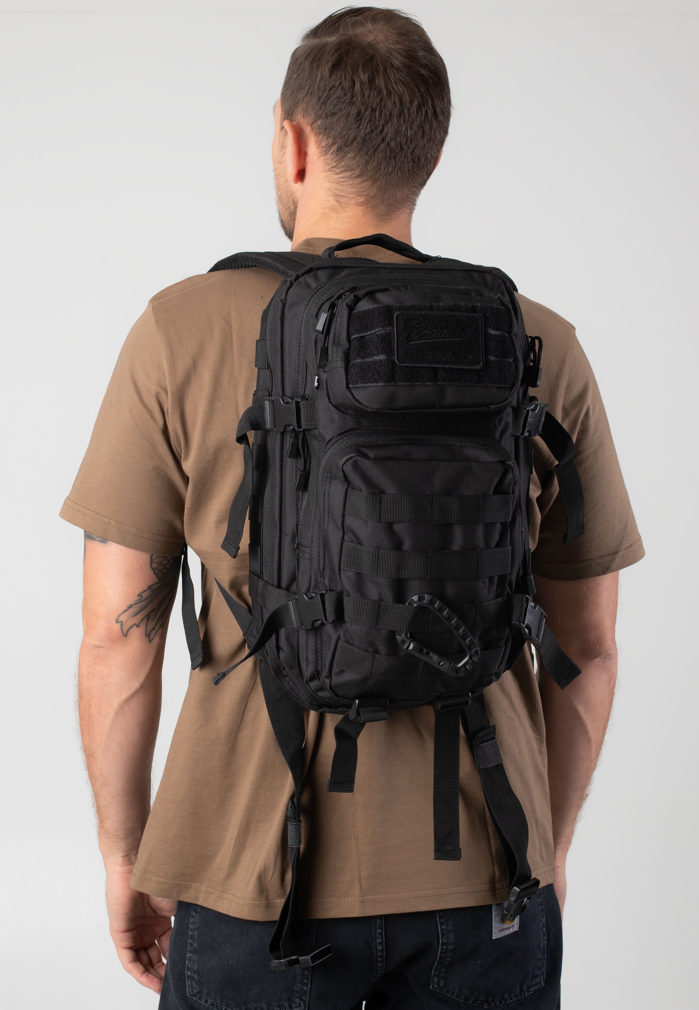 Brandit - Assault Pack Medium Black - Backpack | Neutral-Image