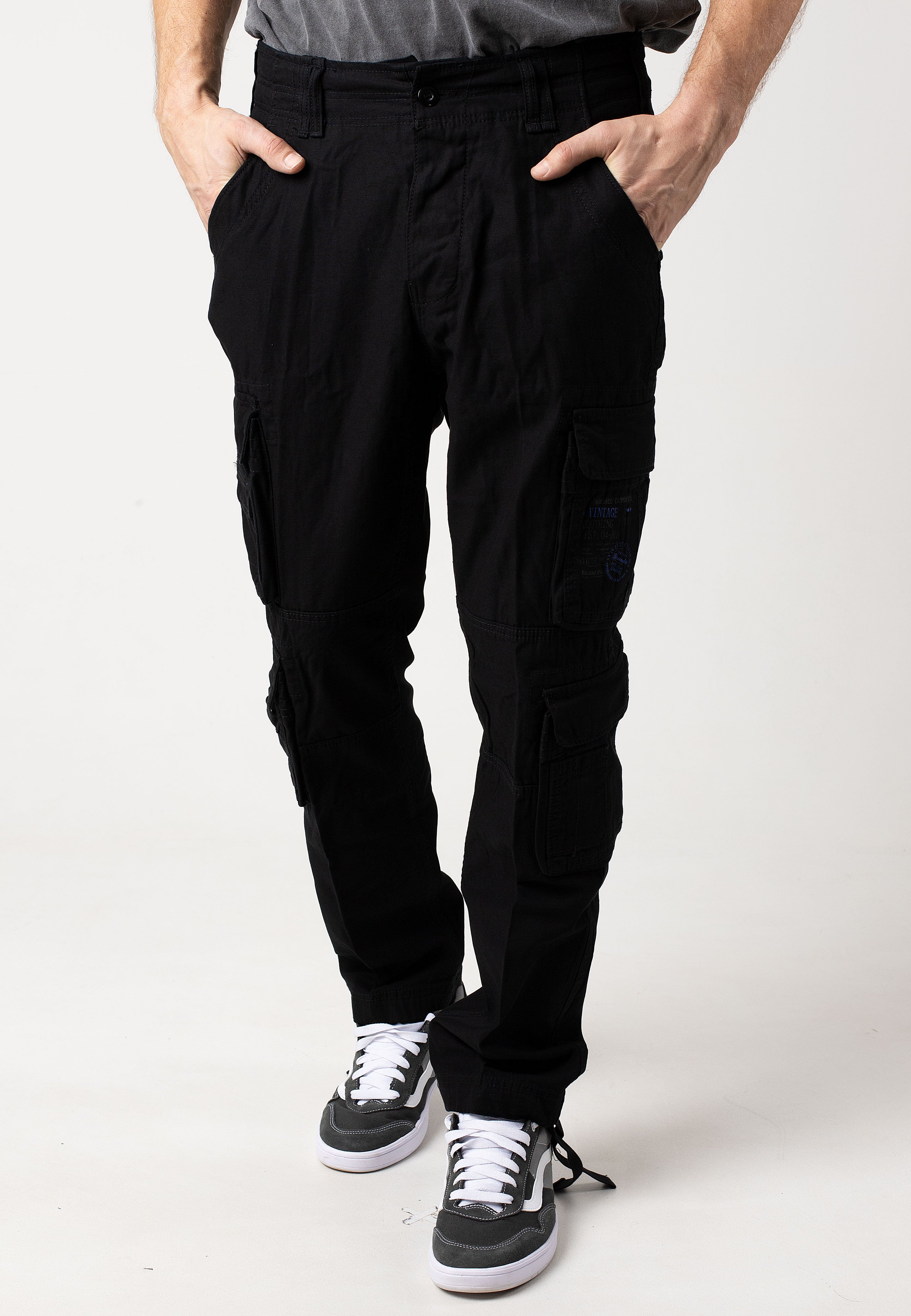 Brandit - Pure Slim Fit Black - Pants