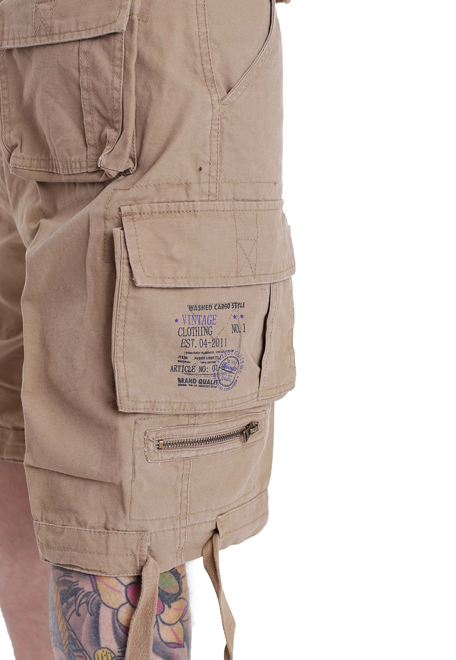 Brandit - Savage Vintage Beige - Shorts | Men-Image