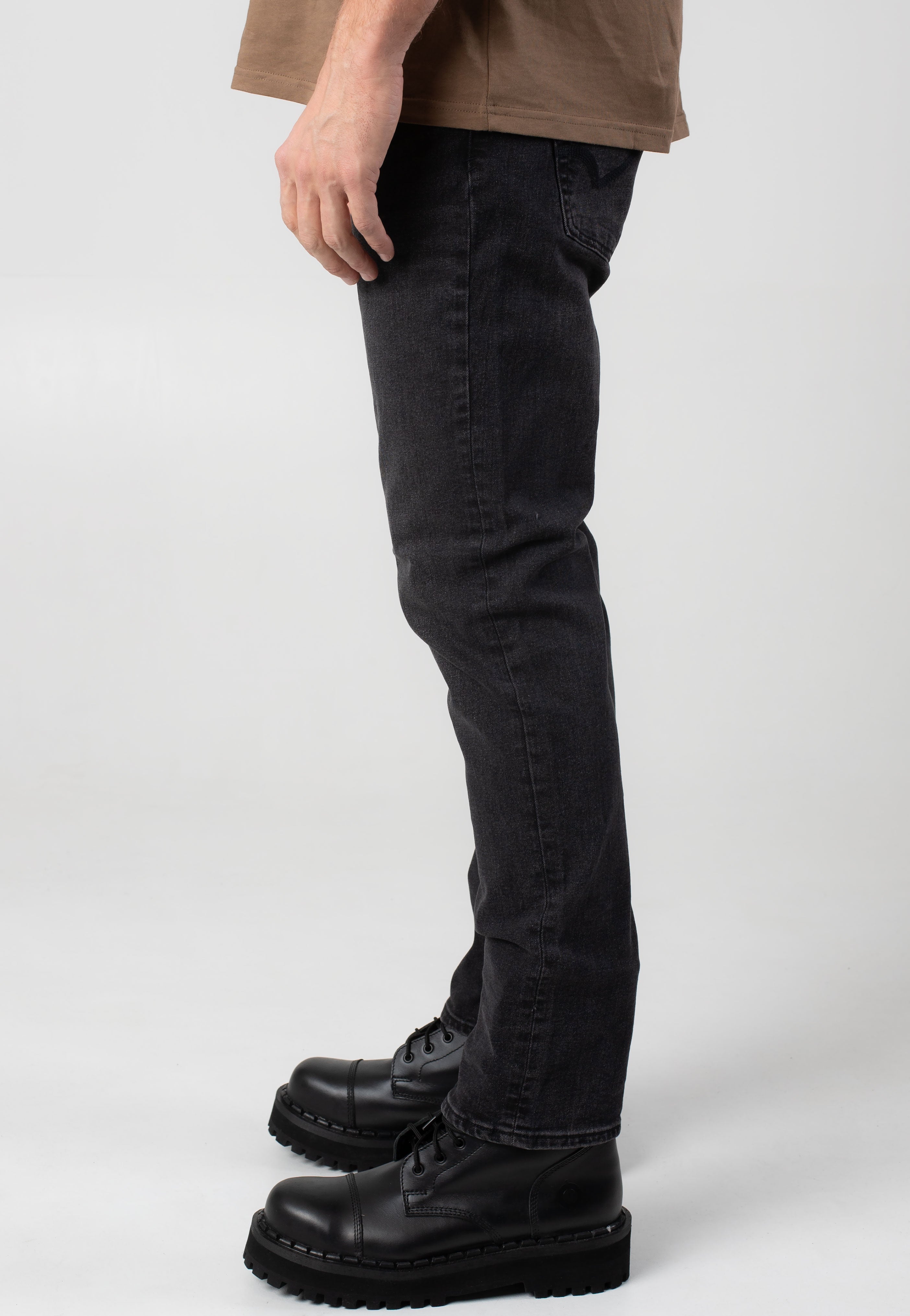 Only & Sons - Onsweft Regular Jax Box Pim Denim OT Washed Black - Jeans | Men-Image