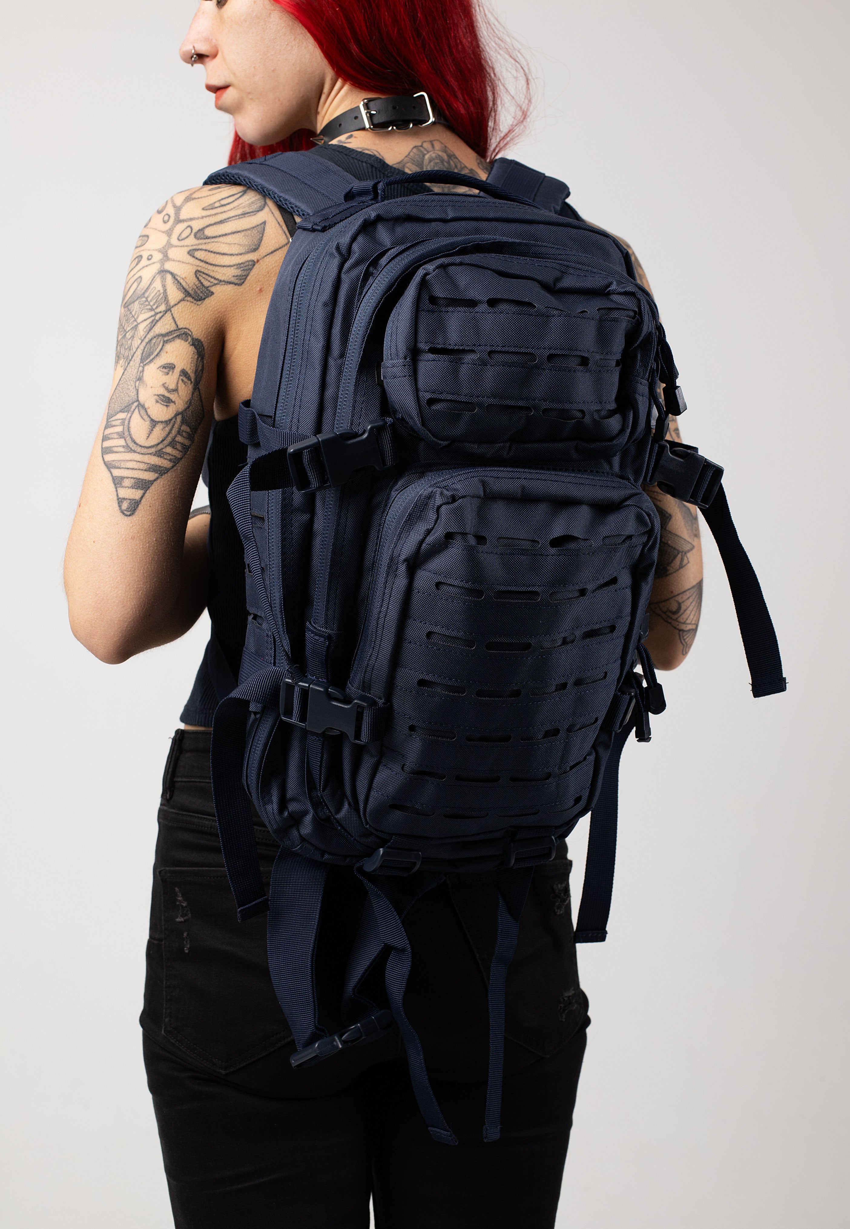 Brandit - Us Cooper Lasercut Medium Navy - Backpack | Nuclear Blast