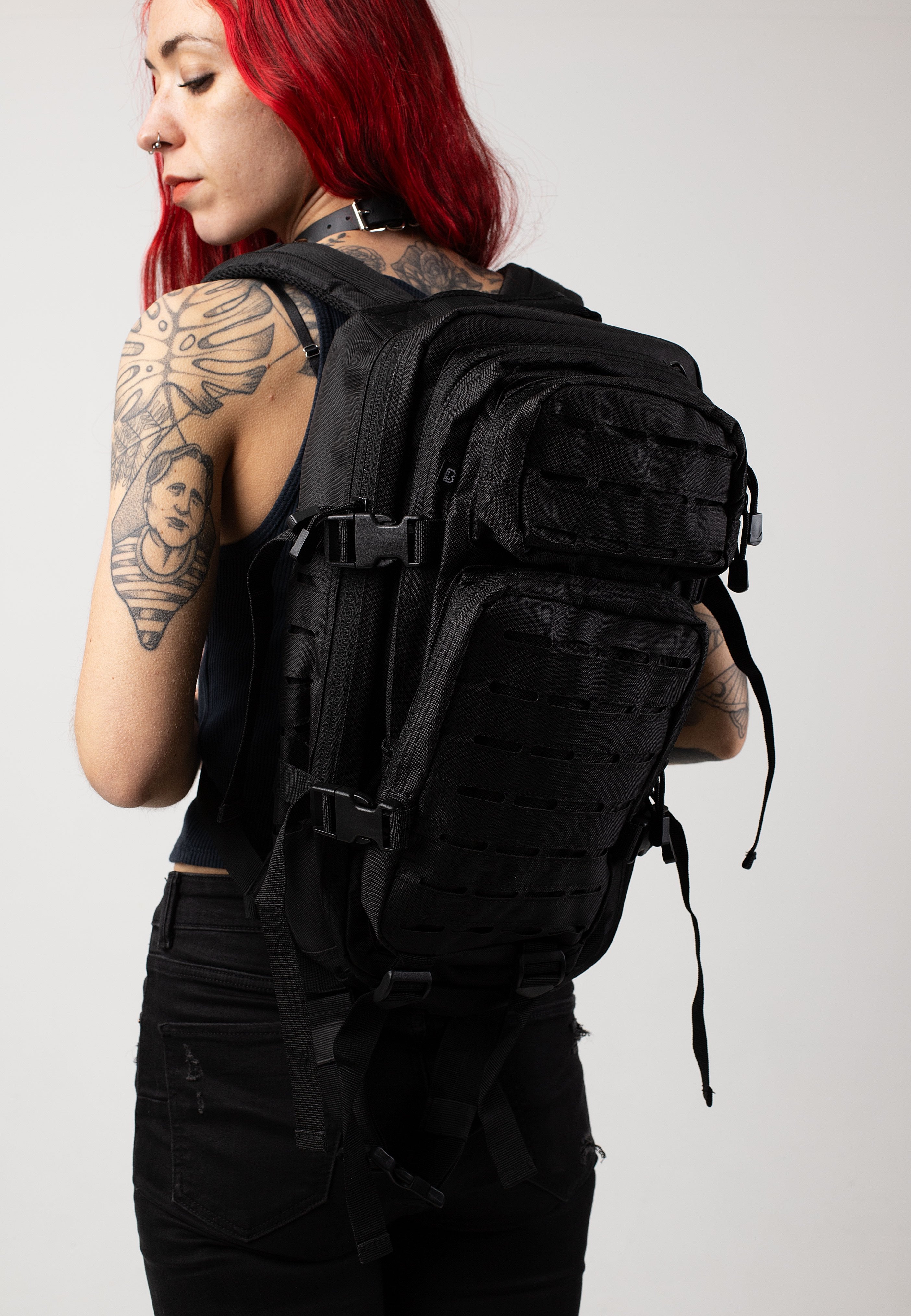 Brandit - Us Cooper Lasercut Medium Black - Backpack