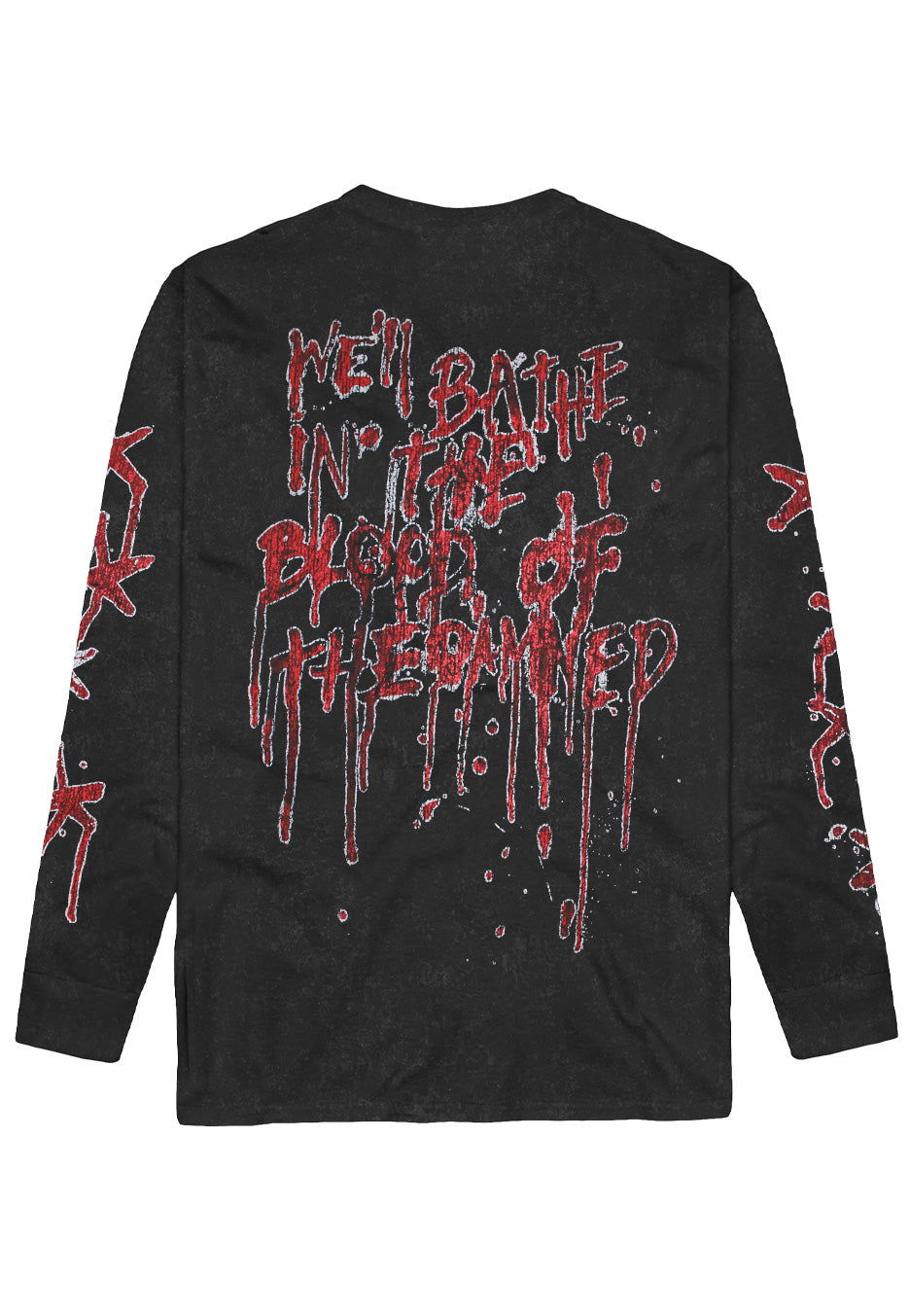 Bring Me The Horizon Bathe In Blood Washed Manga larga