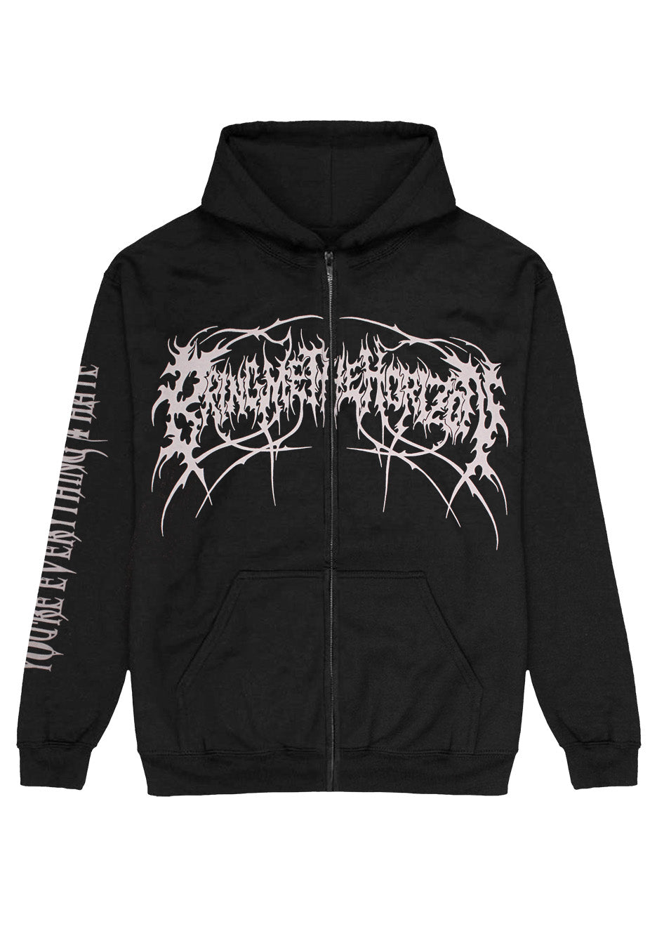 Bring Me The Horizon Metal Logo Genxsis Zipper