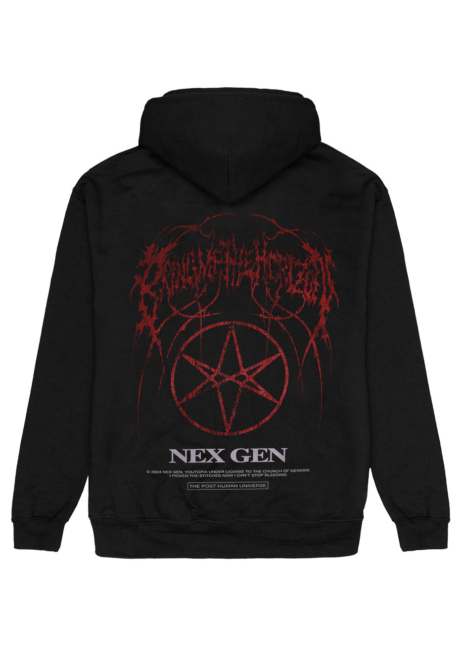 完売品 新品 Bring Me The Horizon パーカー　nex gen Bring Me The Horizon - Nex Gen The Post Human Universe - Hoodie