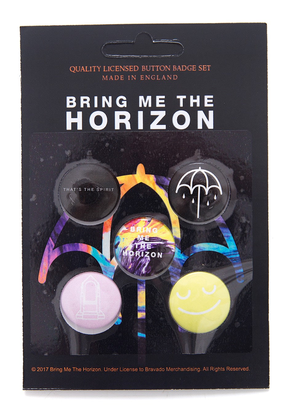 Bring Me The Horizon - Pack of 5 - Button Set | Nuclear Blast