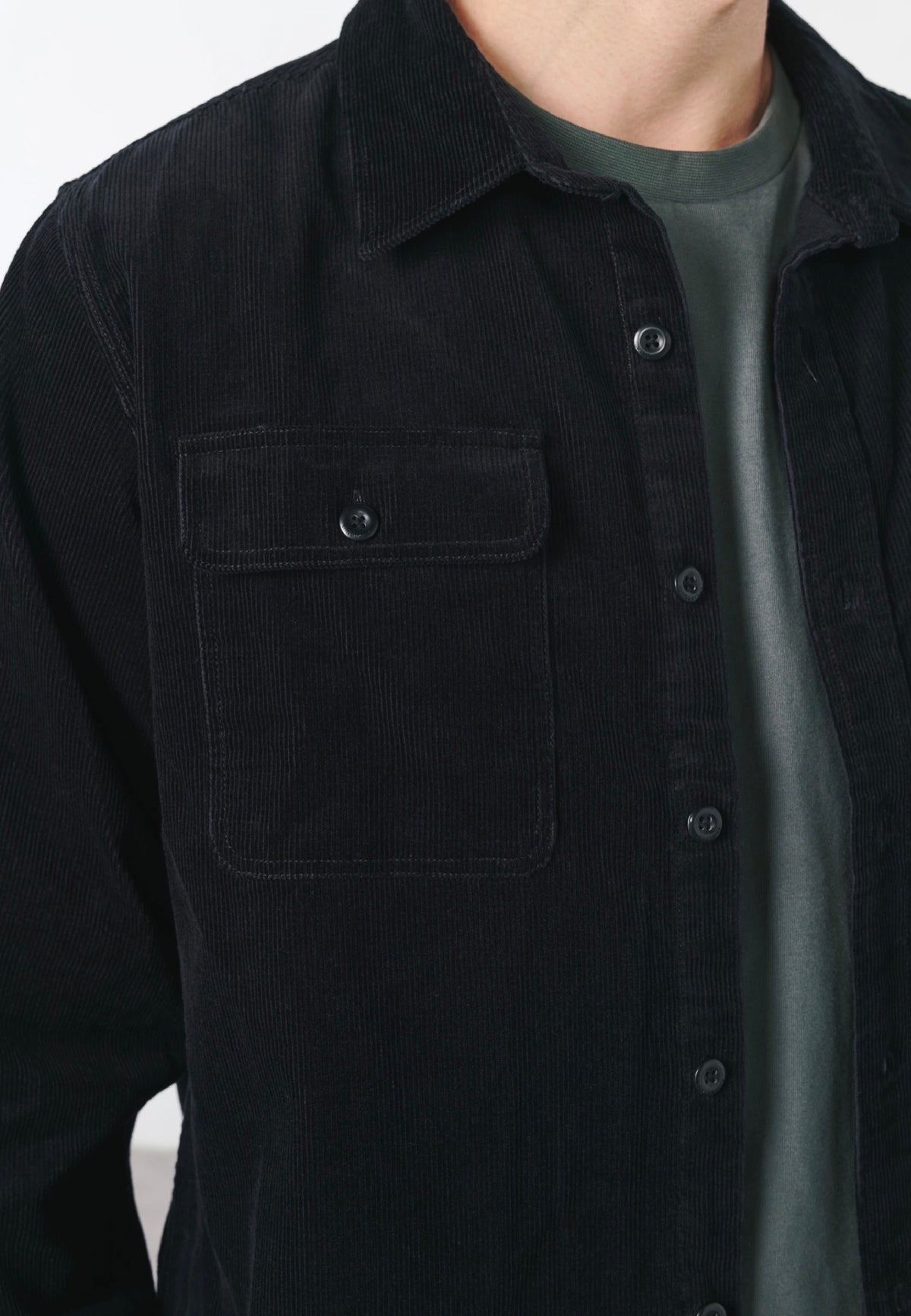 Vintage Industries Brix Black Hemd