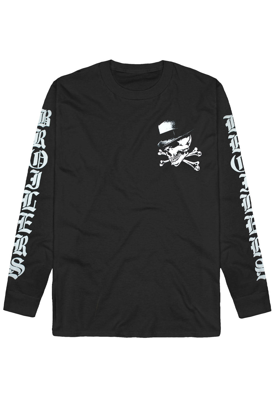 Broilers - Skull & Type - Longsleeve | Neutral-Image