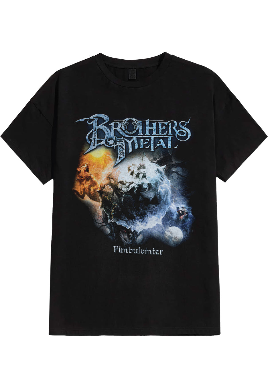 Brothers Of Metal - Fimbulvinter Cover - T-Shirt | Neutral-Image