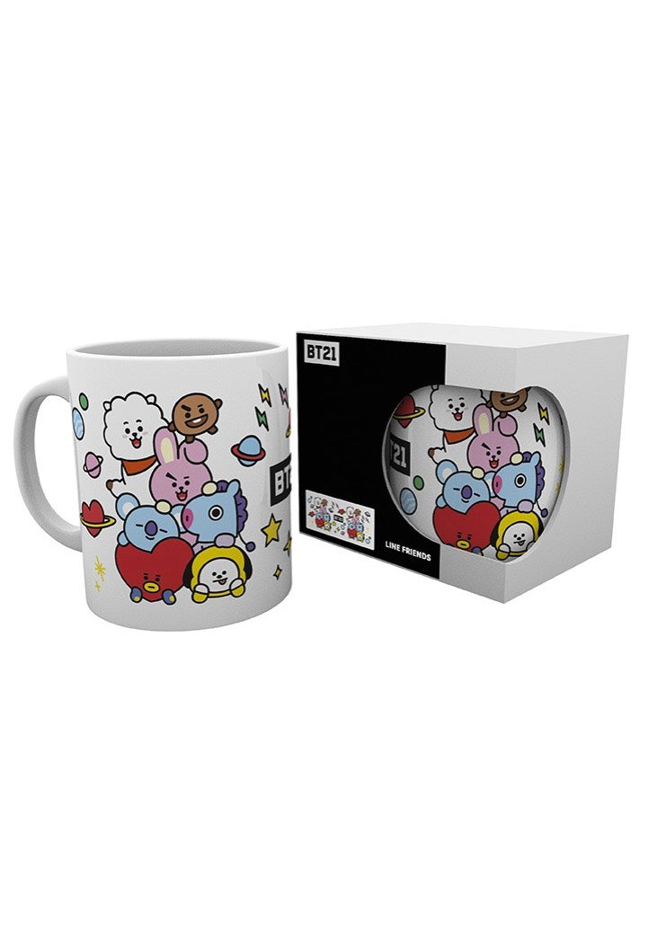 BT21 - Characters Stack - Mug | Neutral-Image