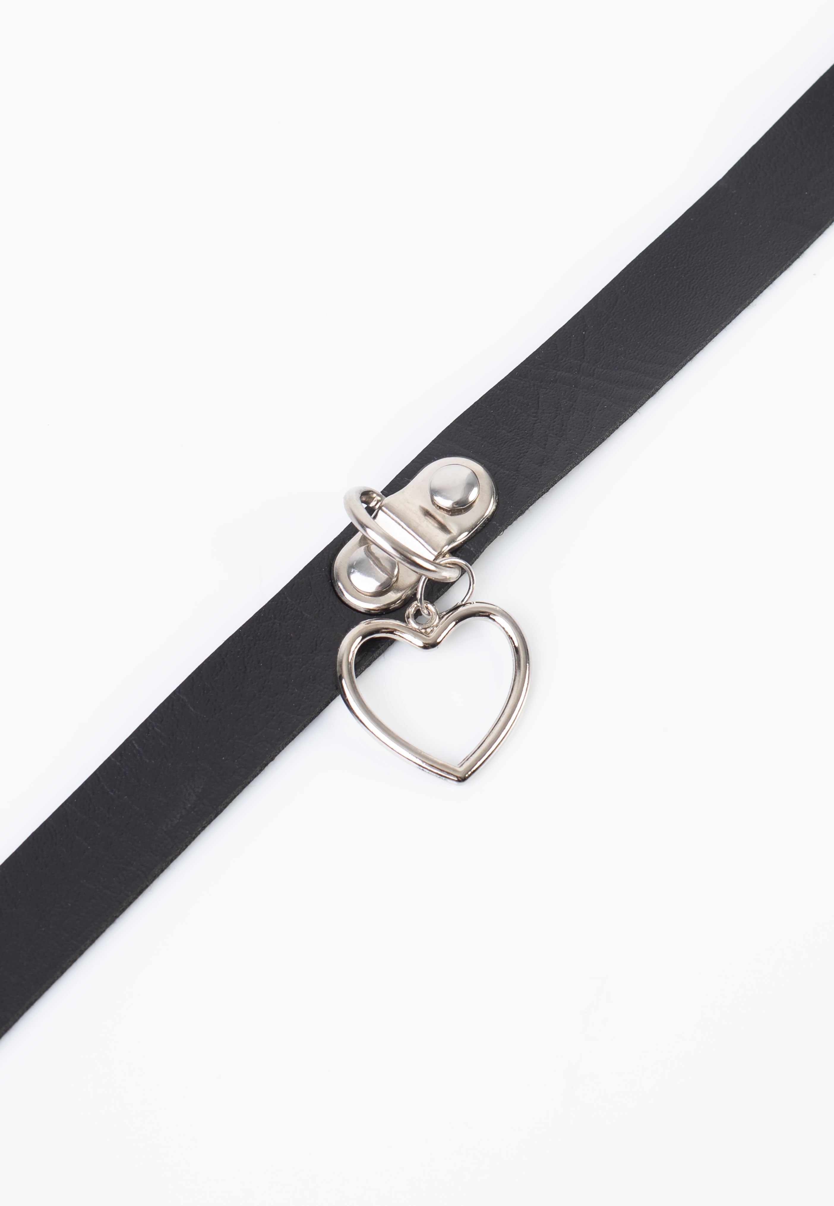 Bullet69 - Heart Pendant Neckband Black - Choker | Neutral-Image