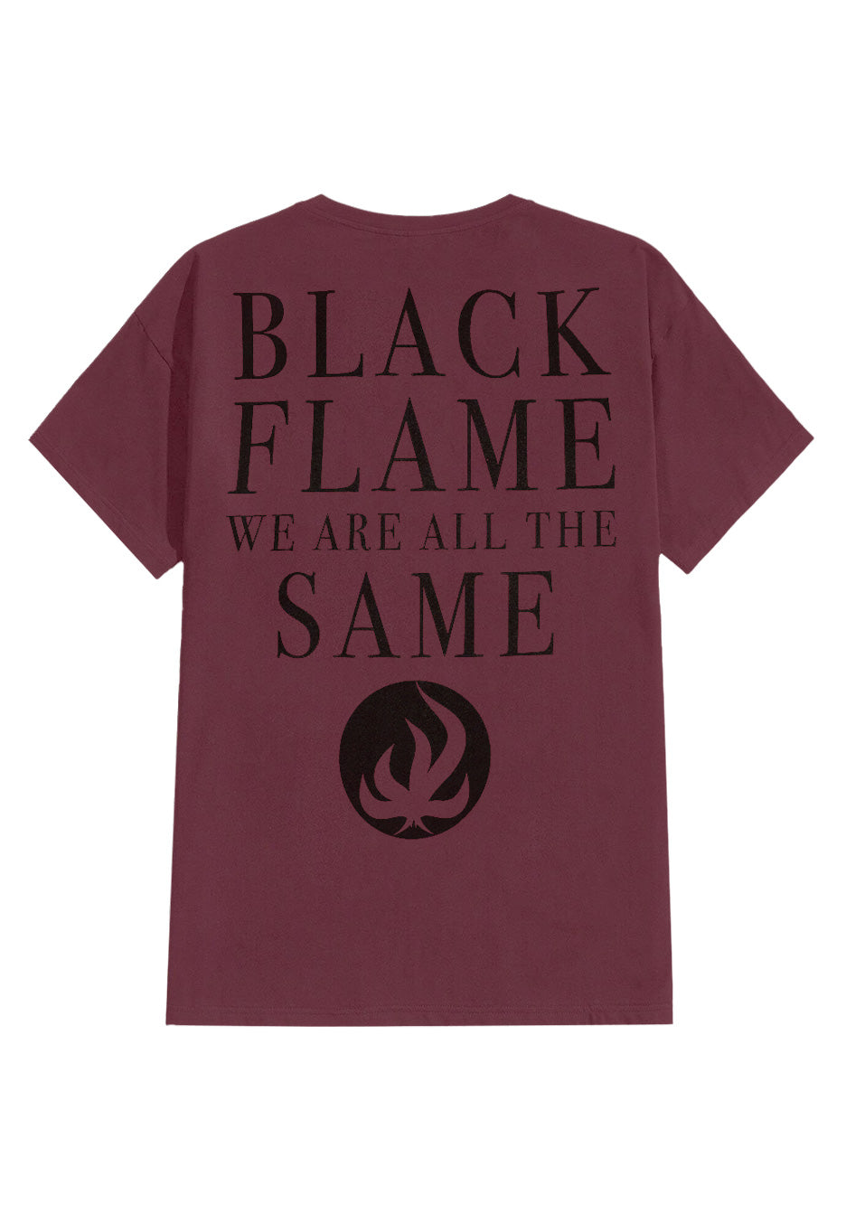 Bury Tomorrow - Black Flame Maroon - T-Shirt
