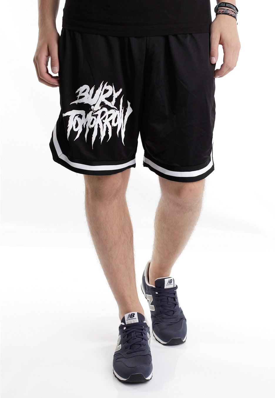 Bury Tomorrow - Logo Striped - Shorts | Men-Image