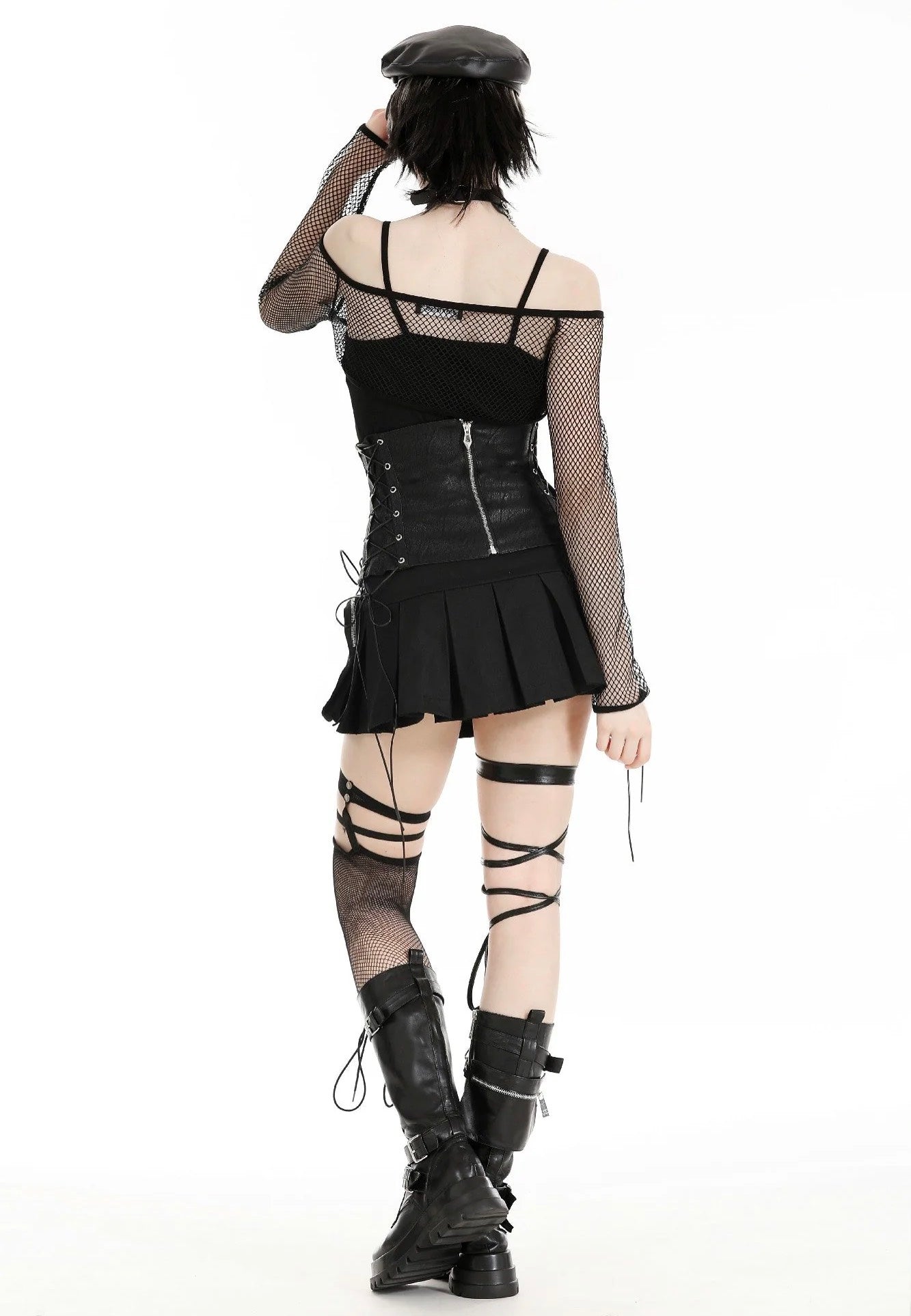 Dark In Love - Black Hot Punk Mesh Black - Top | Nuclear Blast