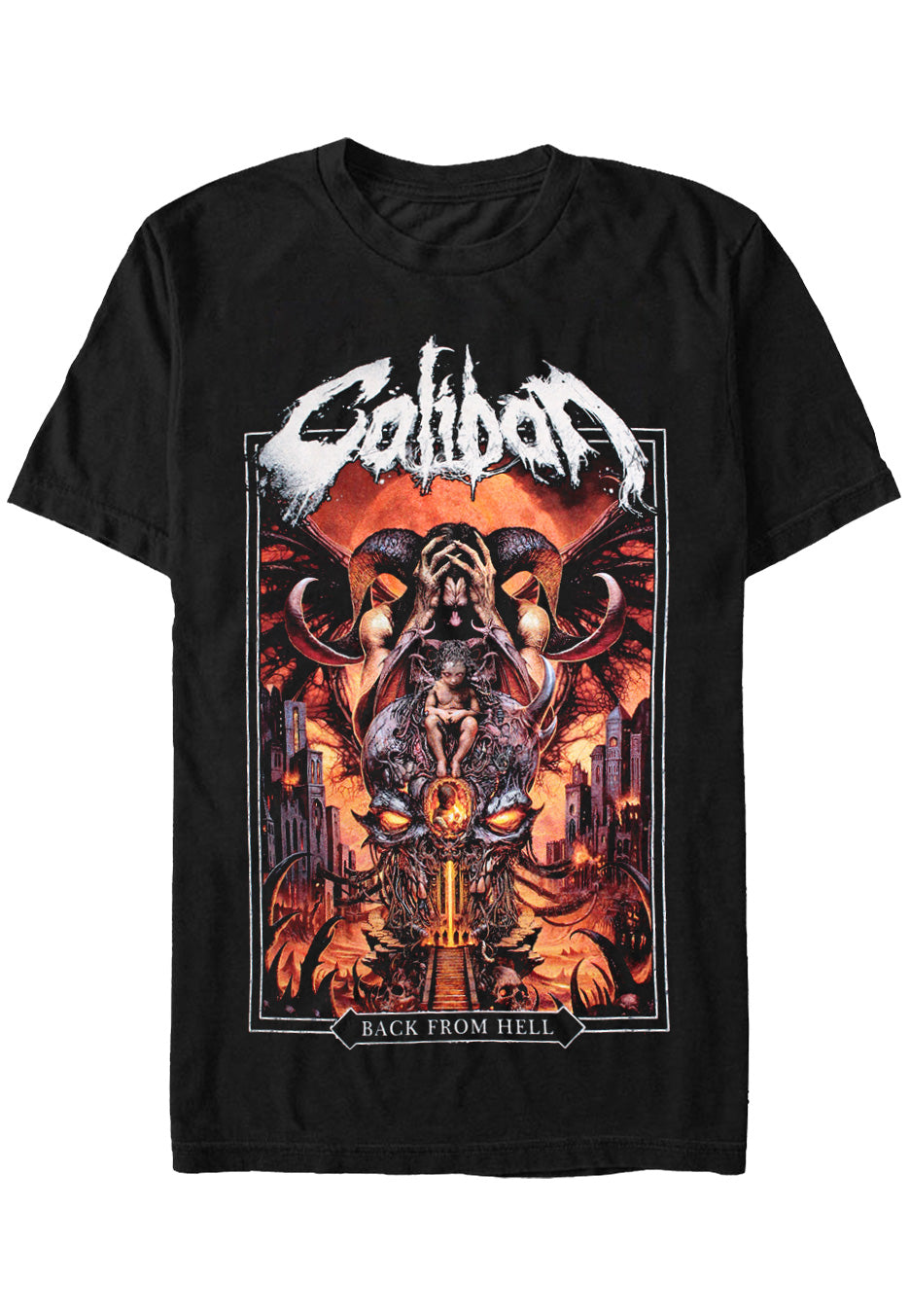 Caliban - Back From Hell - T-Shirt | Neutral-Image