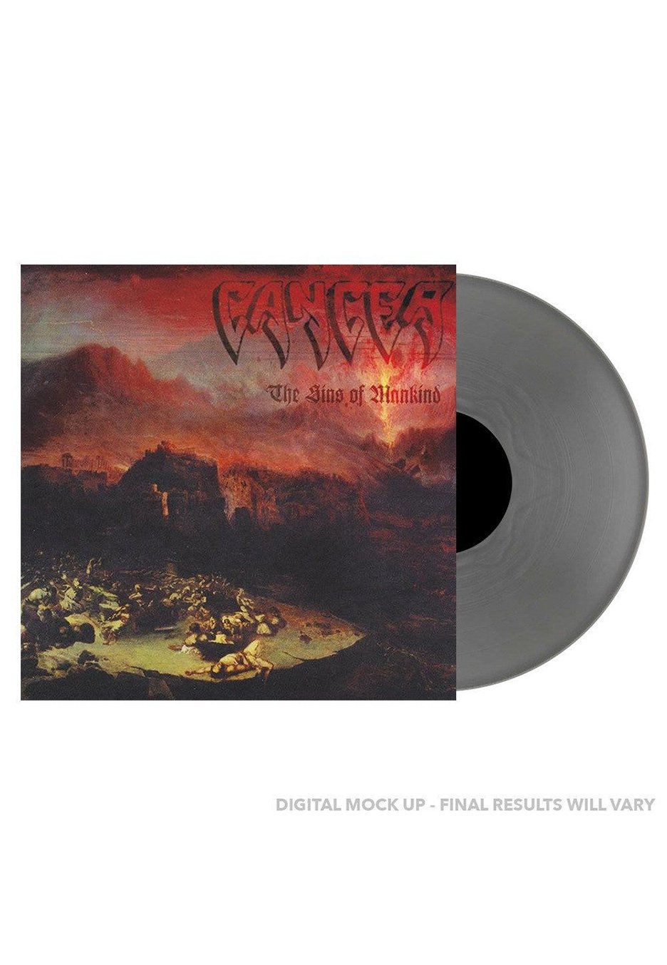 Cancer - The Sins Of Mankind Silver - Colored Vinyl