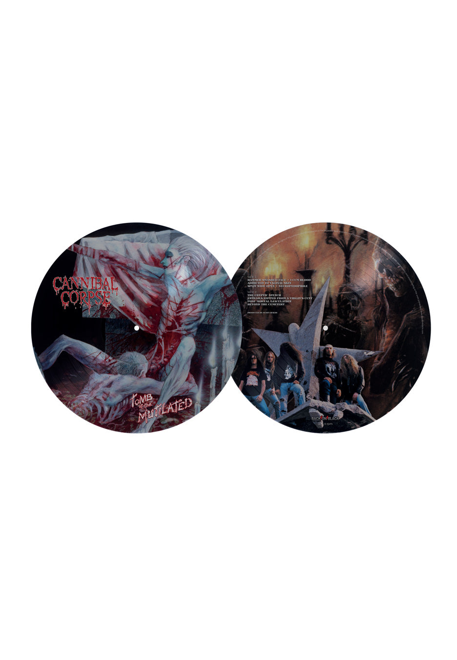 Cannibal Corpse Tomb Of The Mutilated Ltd. Picture Vinyl