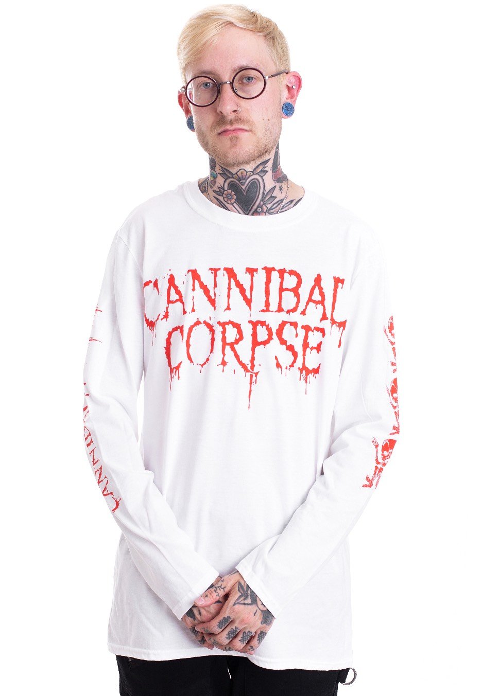 Cannibal Corpse - Butchered At Birth White - Longsleeve