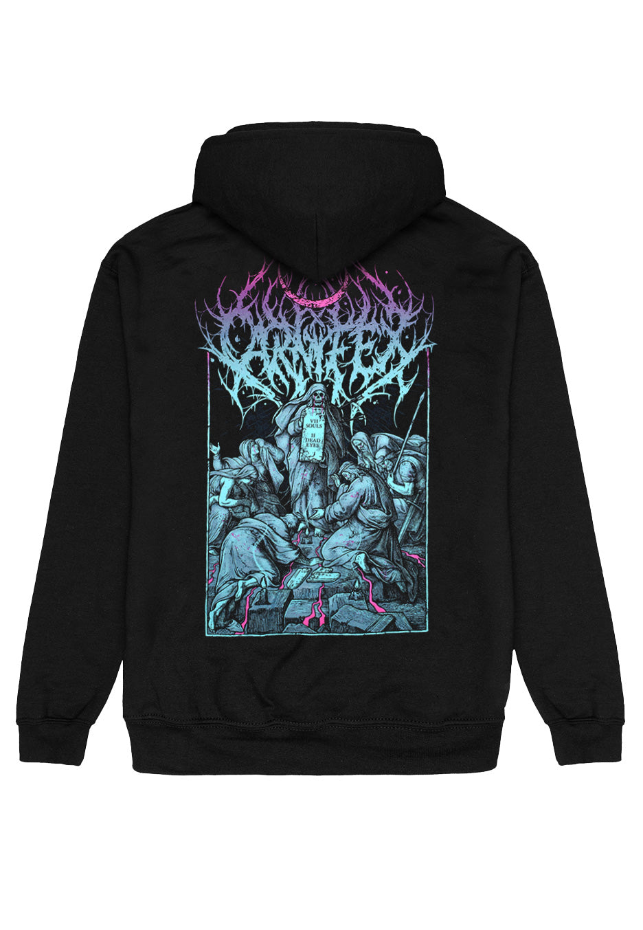 Carnifex - Dead Eyes Face Mask - Hoodie