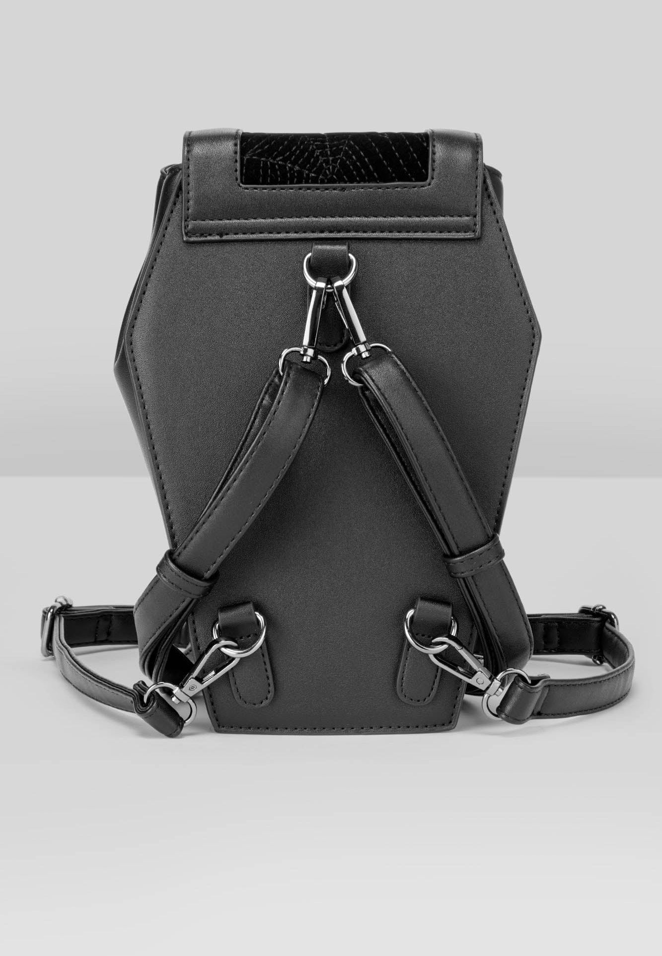 charles and keith mini backpack Killstar x Kihilist - Casket Of Sorrow Mini Black - Backpack