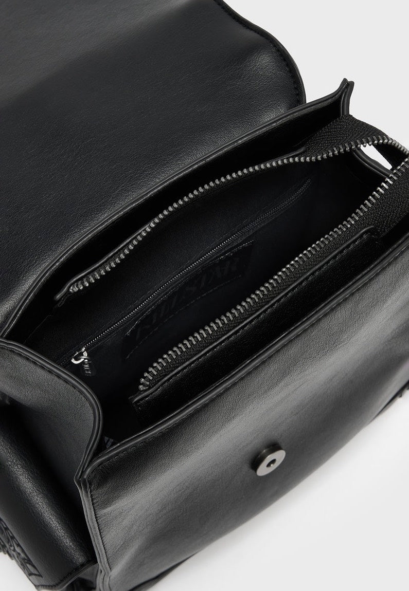 Killstar Cathedra Embroidered Black Rucksack
