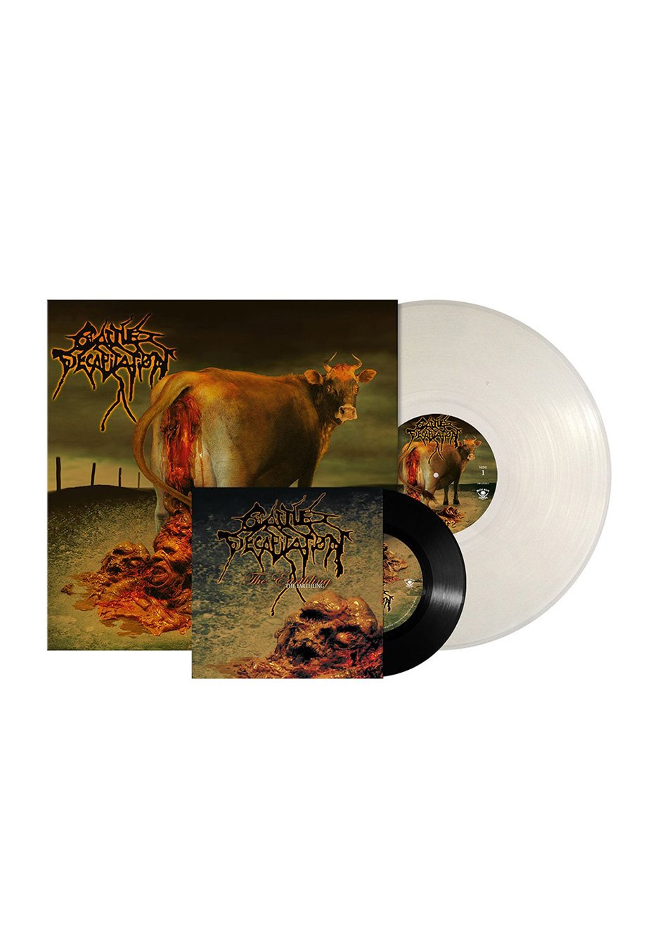 Cattle Decapitation - Humanure Clear - Colored Vinyl +  7 Inch