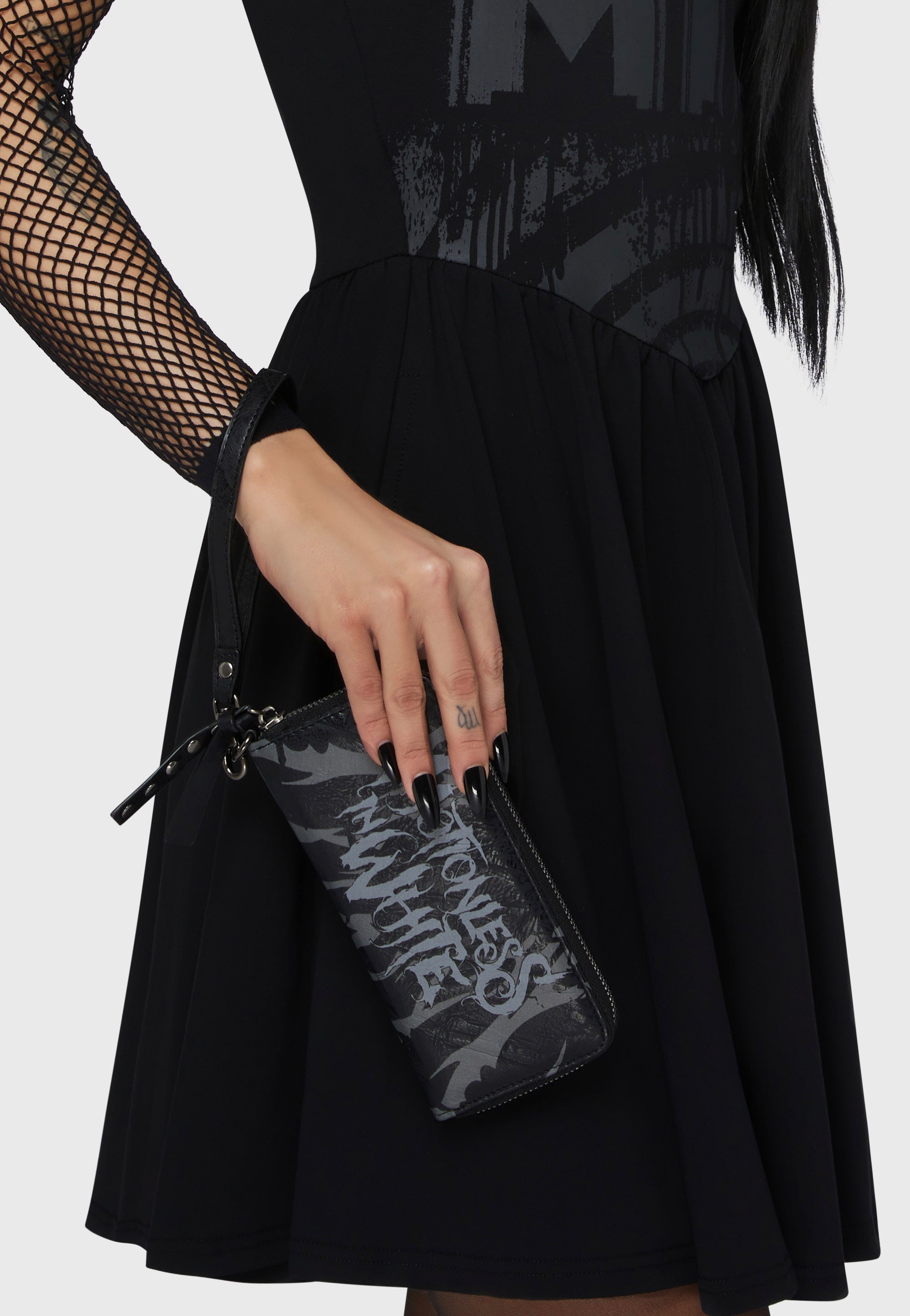Killstar x Motionless In White - Caught In The Thorns Black - Wallet | Neutral-Image