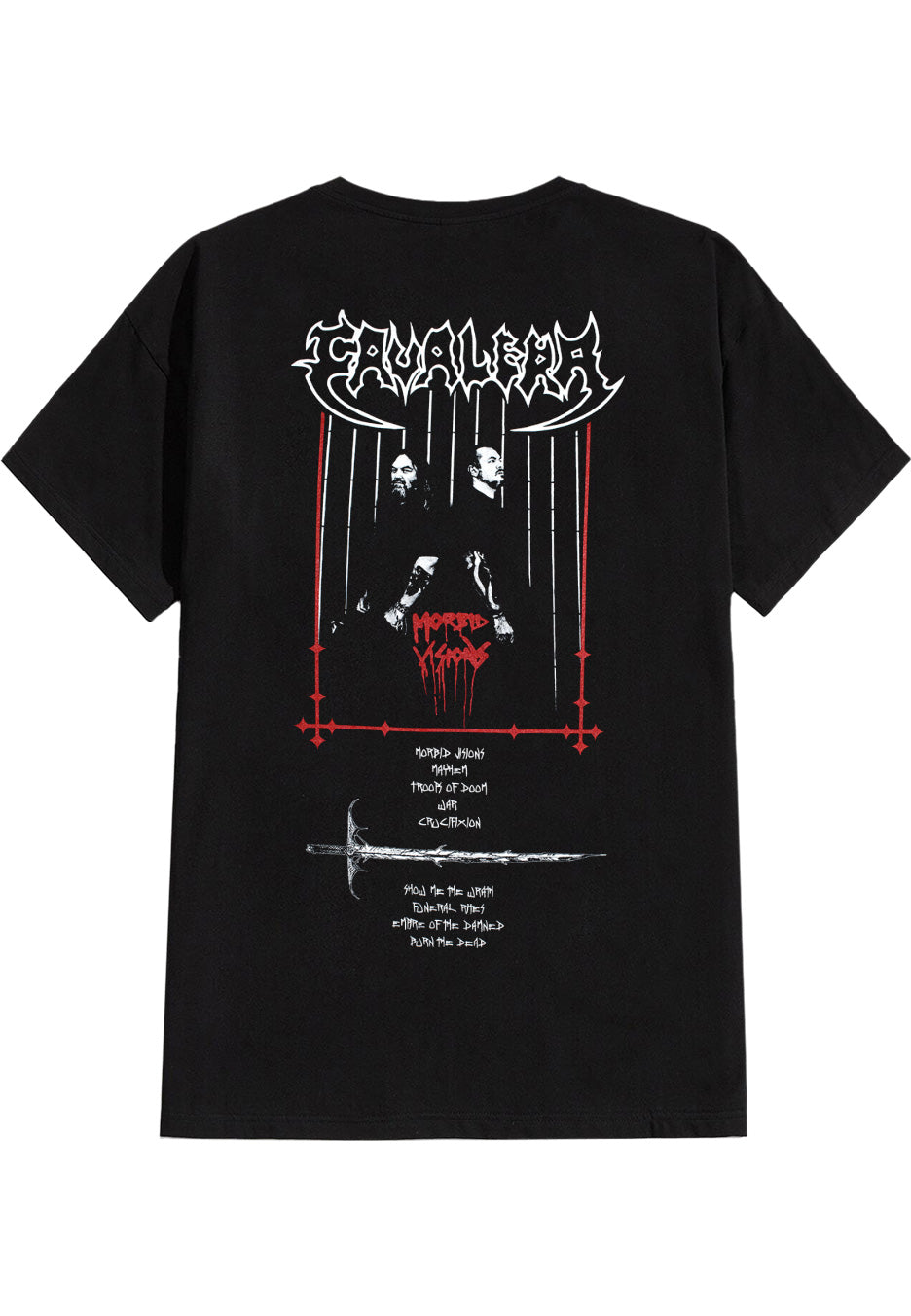 telematic visions tシャツ XL Cavalera - Morbid Visions - T-Shirt | Nuclear Blast