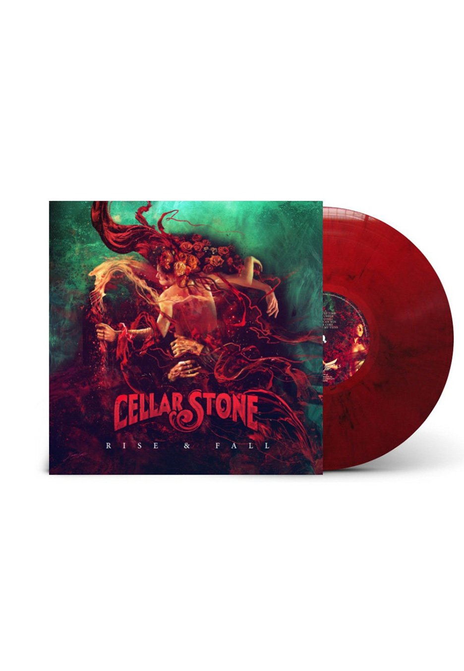 Cellar Stone - Rise & Fall Red/Scharz - Marbled Vinyl