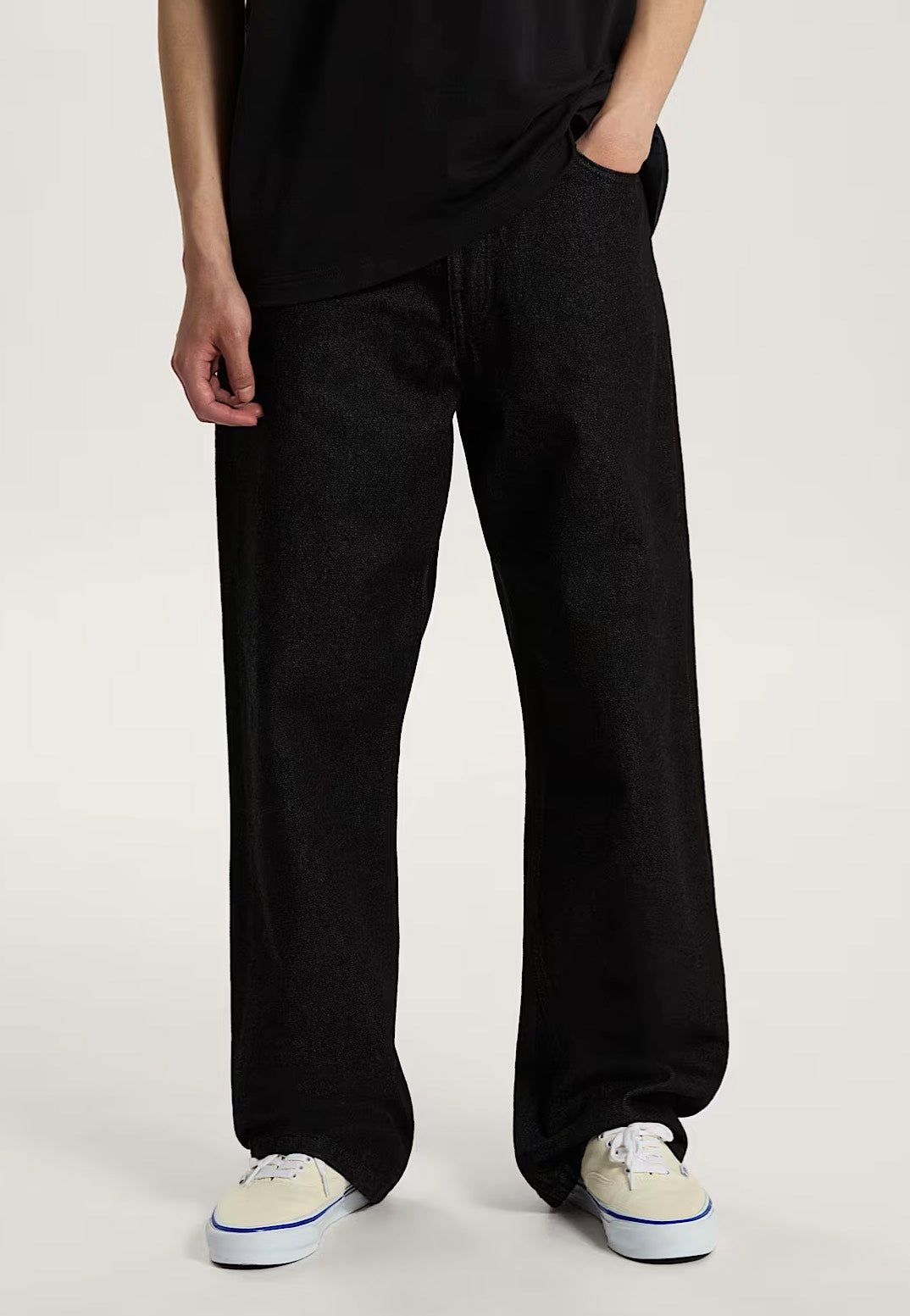 Vans - Check-5 Loose Denim Black Rinse - Jeans | Men-Image