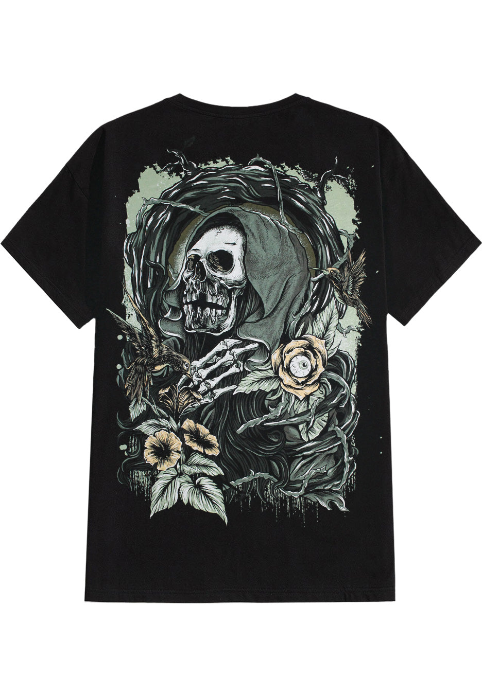Chelsea Grin Lying Dead With Flowers T-Shirt