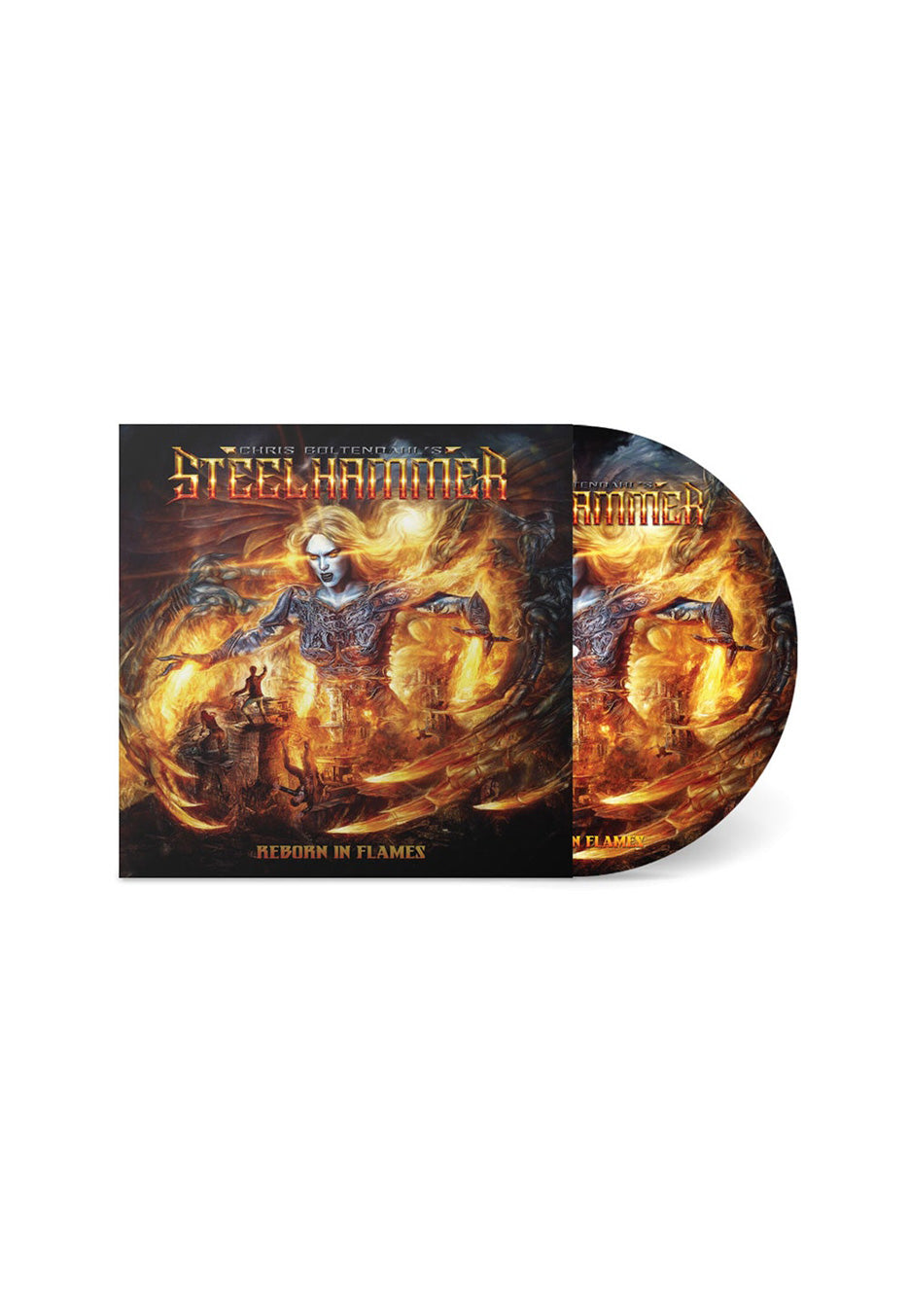 Chris Bohltendahl'S Steelhammer - Reborn In Flames Picture - Colored Vinyl