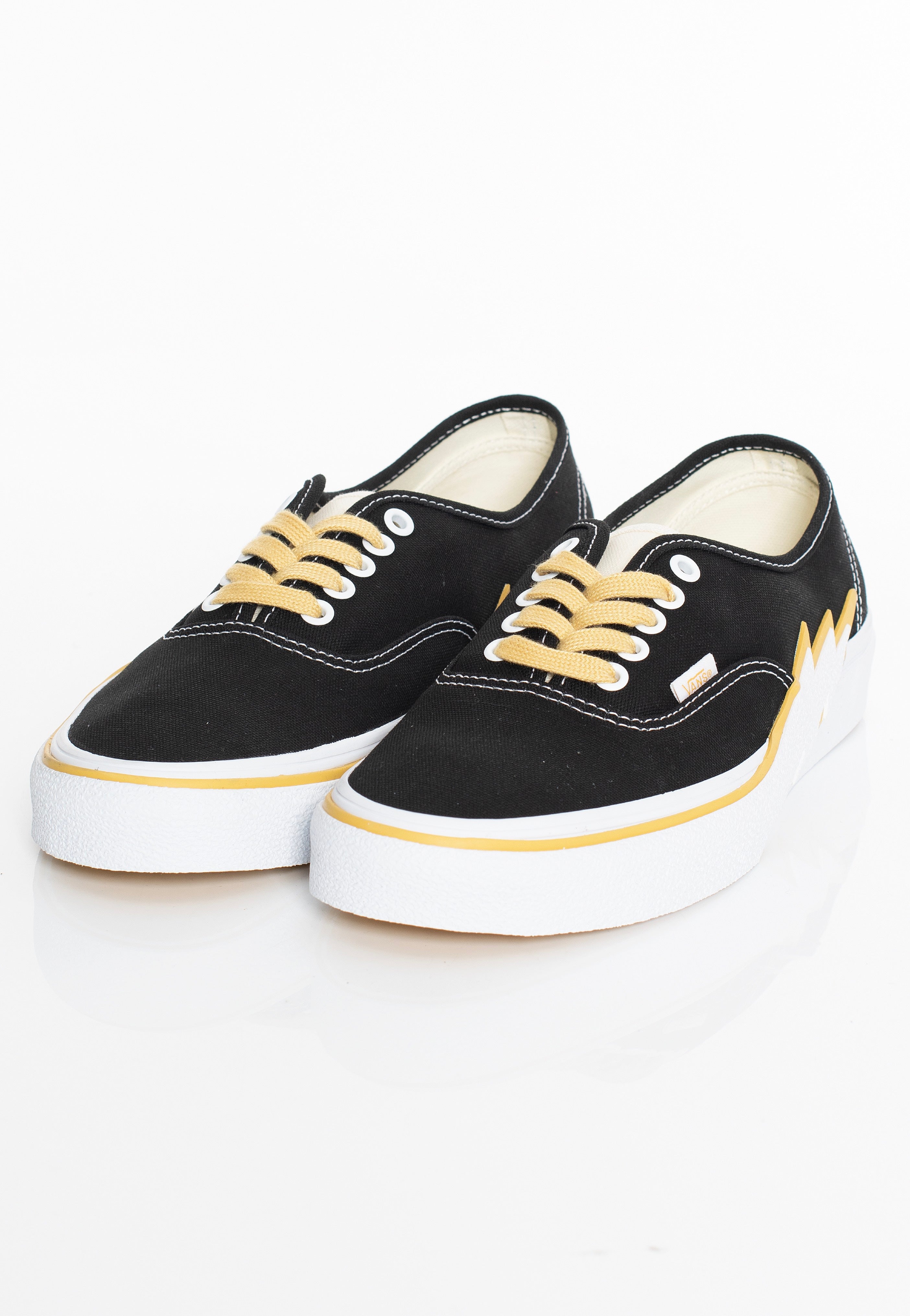 VANS★AUTHENTIC BOLT★兼用★BLACK/YELLOW Vans - Authentic Bolt Black/Yellow - Shoes | Nuclear Blast