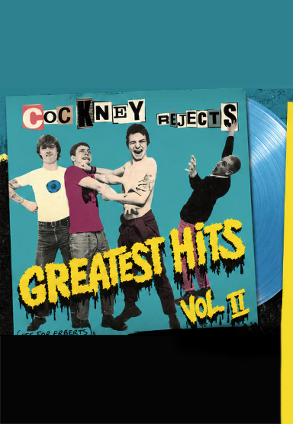 Cockney Rejects - Greatest Hits Vol. 2 Ltd. Blue - Colored Vinyl | Neutral-Image