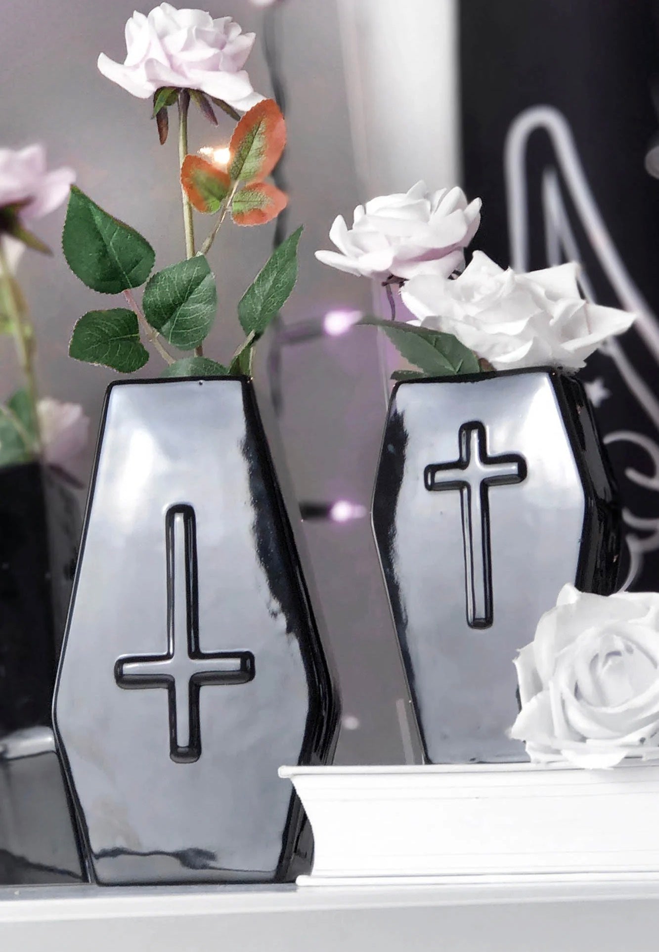 Killstar - Coffin Large Black - Vase | Neutral-Image