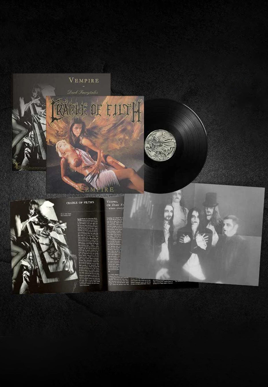 Cradle Of Filth VEmpire, Or Dark Faerytales In Phallustein Ltd. Vinilo