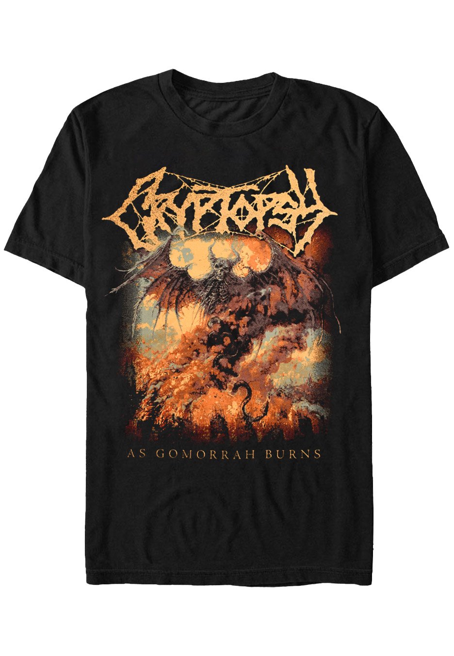 Cryptopsy - As Gomorrah Burns - T-Shirt