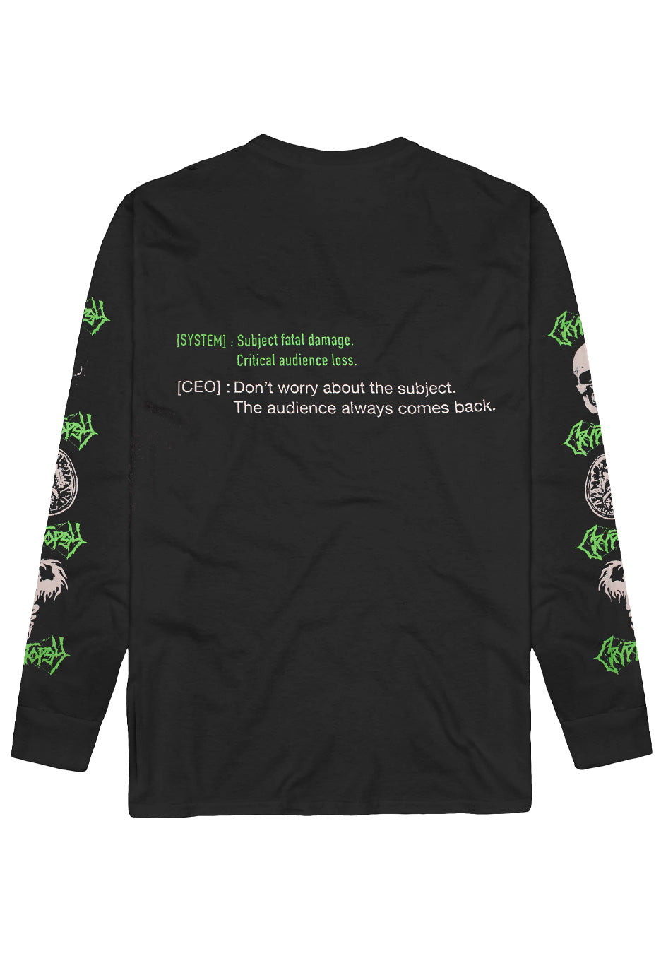 Cryptopsy - Malicious Needs - Longsleeve | Neutral-Image