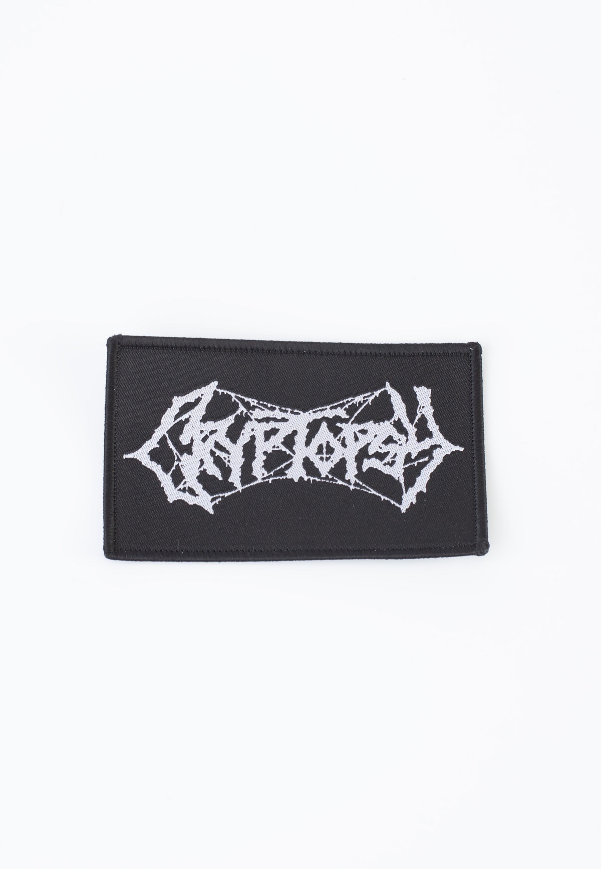 Cryptopsy Patch Cryptopsy - White Logo - Patch | Nuclear Blast