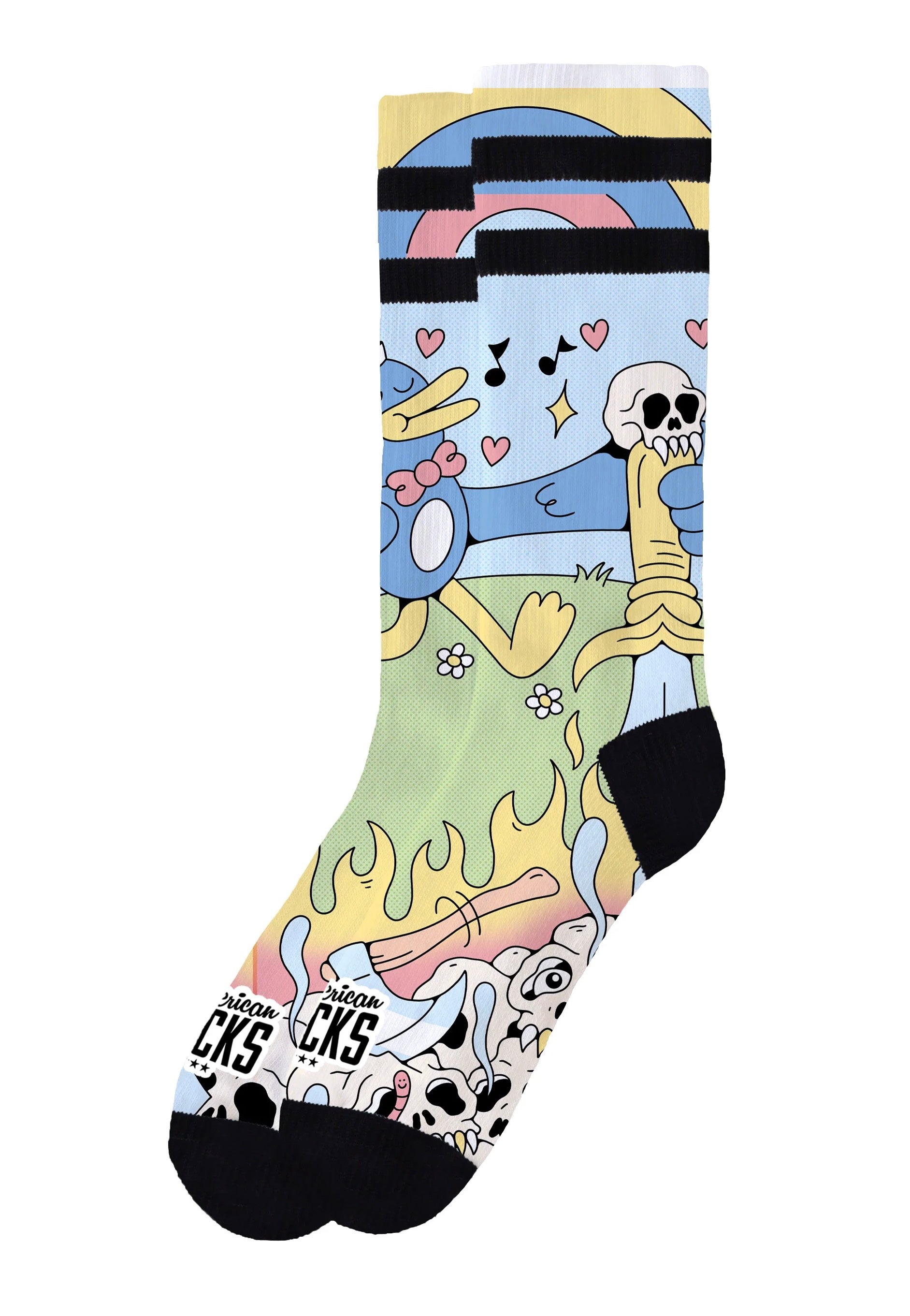 American Socks - Cute Chaos - Socks | Neutral-Image