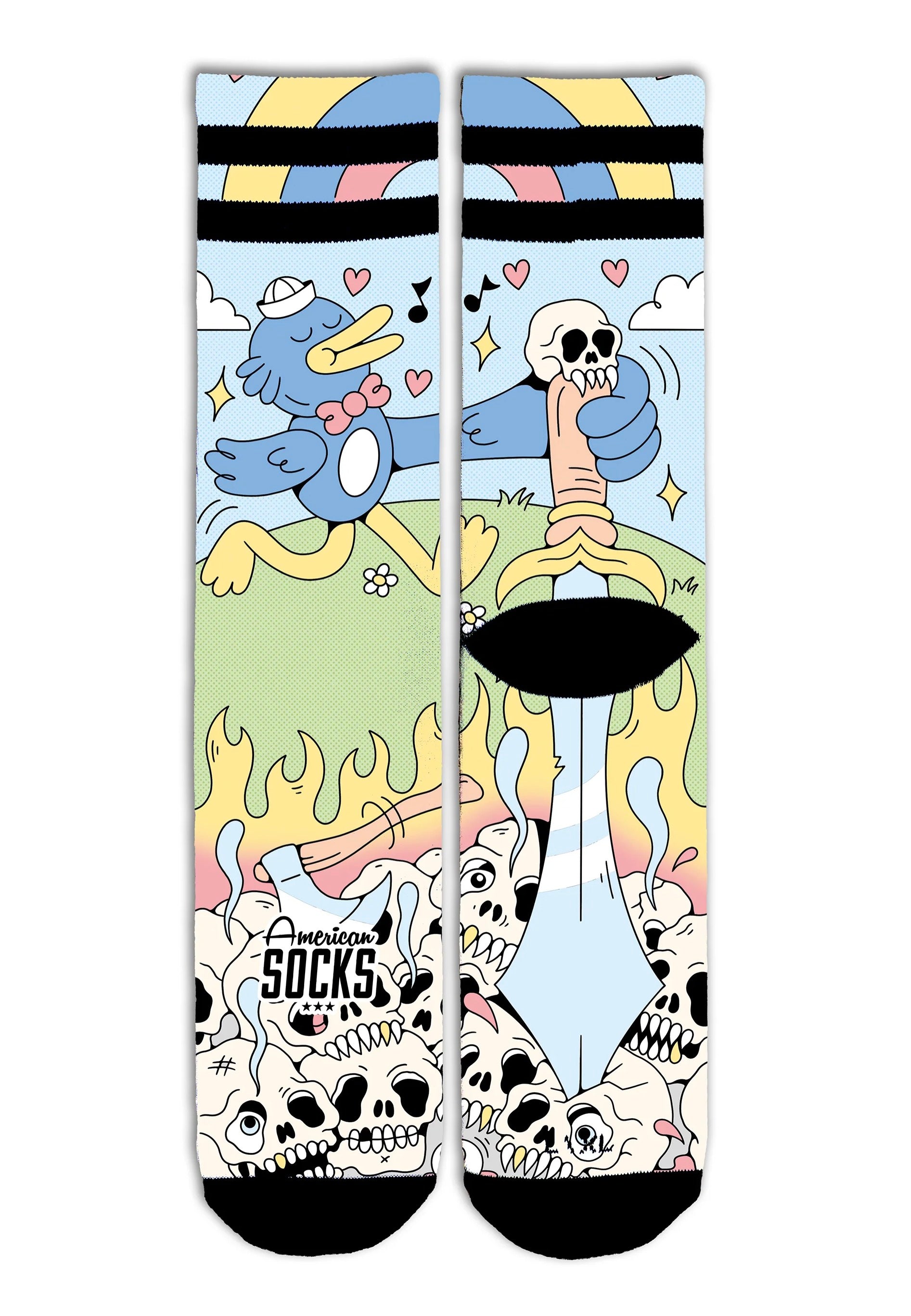 American Socks - Cute Chaos - Socks | Neutral-Image