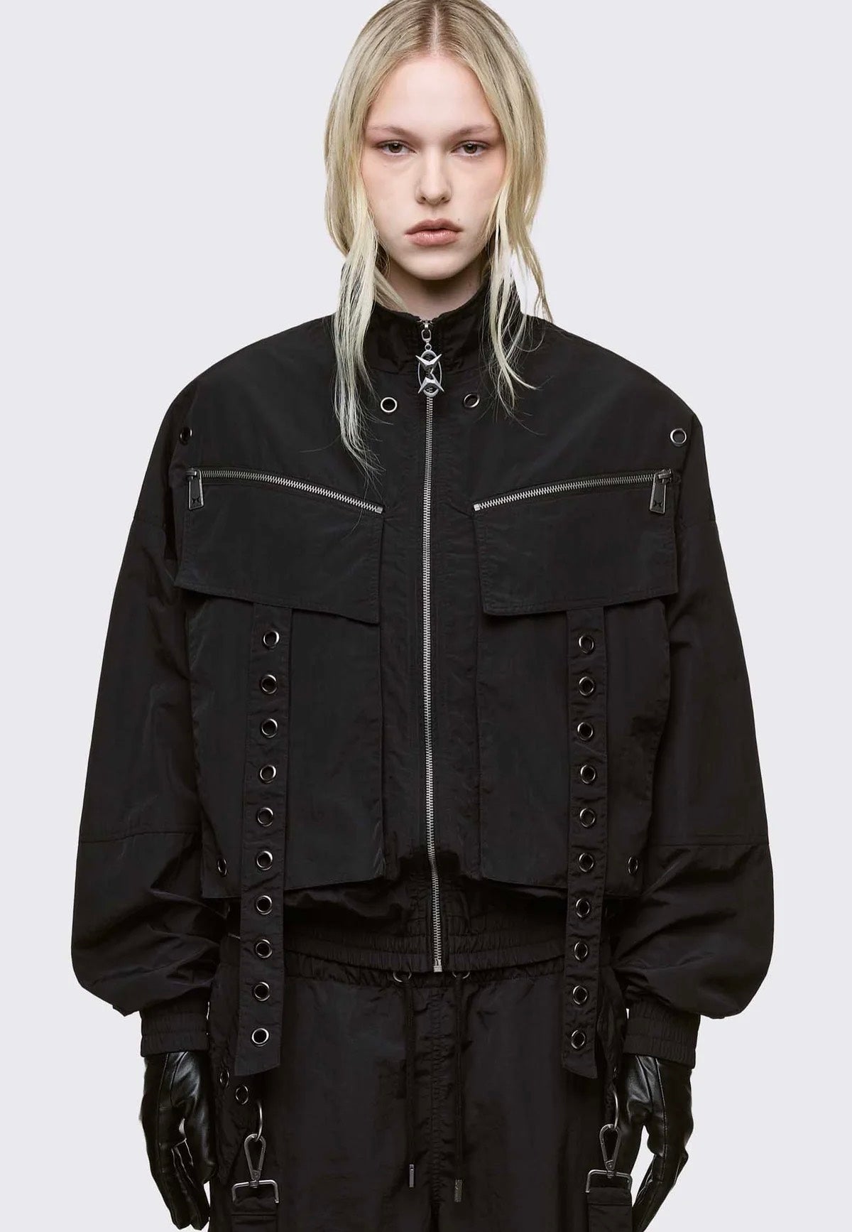 Minga London - Cyclone Black - Windbreaker | Women-Image